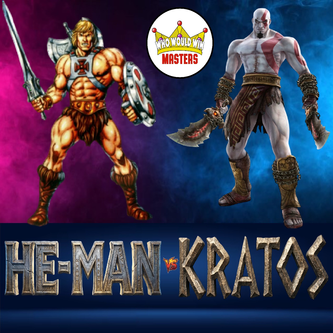 He-Man vs Kratos