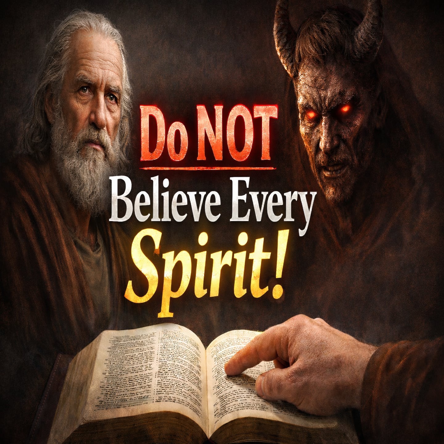 Do NOT Believe Every Spirit! (1 John 4:1-6) — Let's Talk Scripture cover