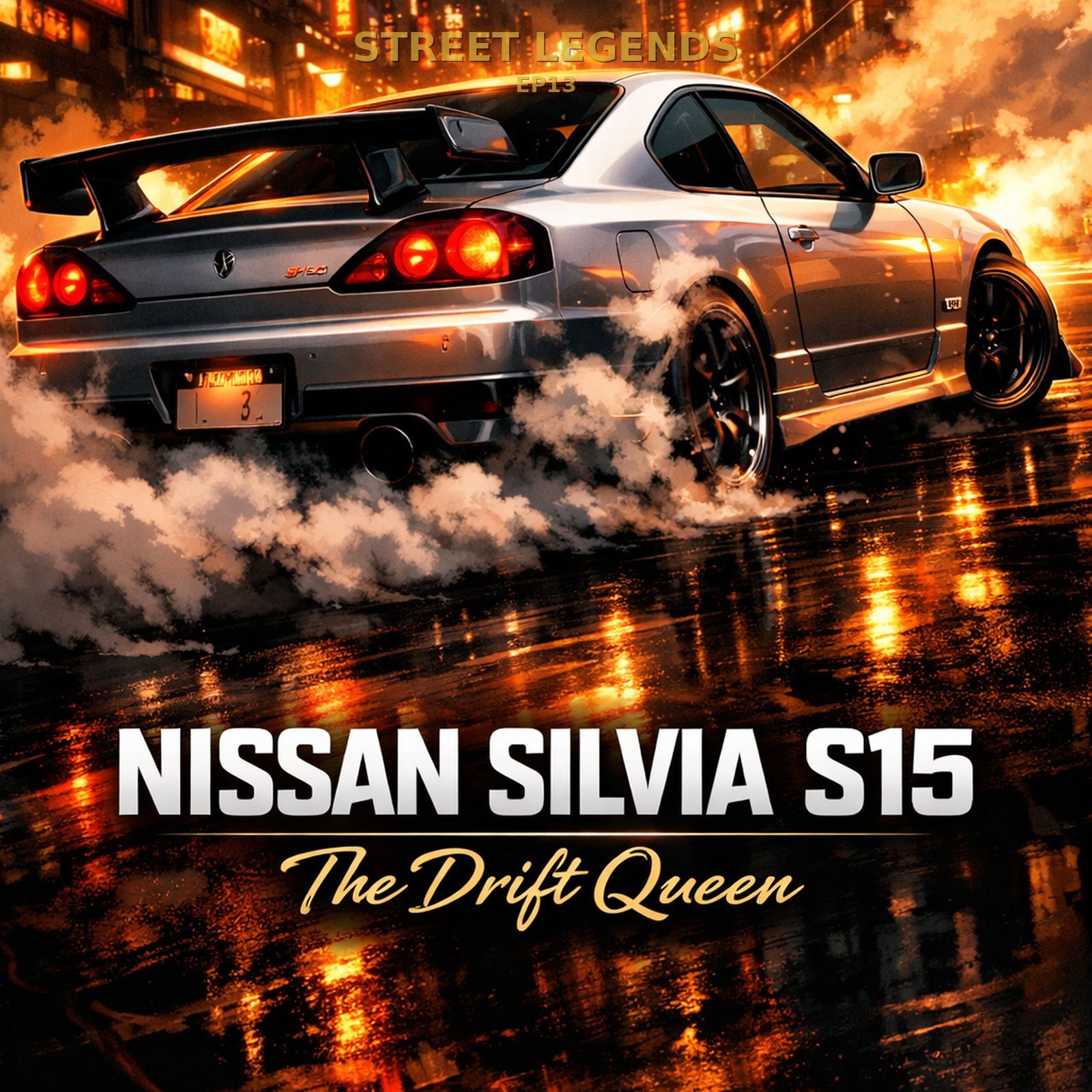 Ep9: Nissan Silvia S15 The Drift Queen episode artwork