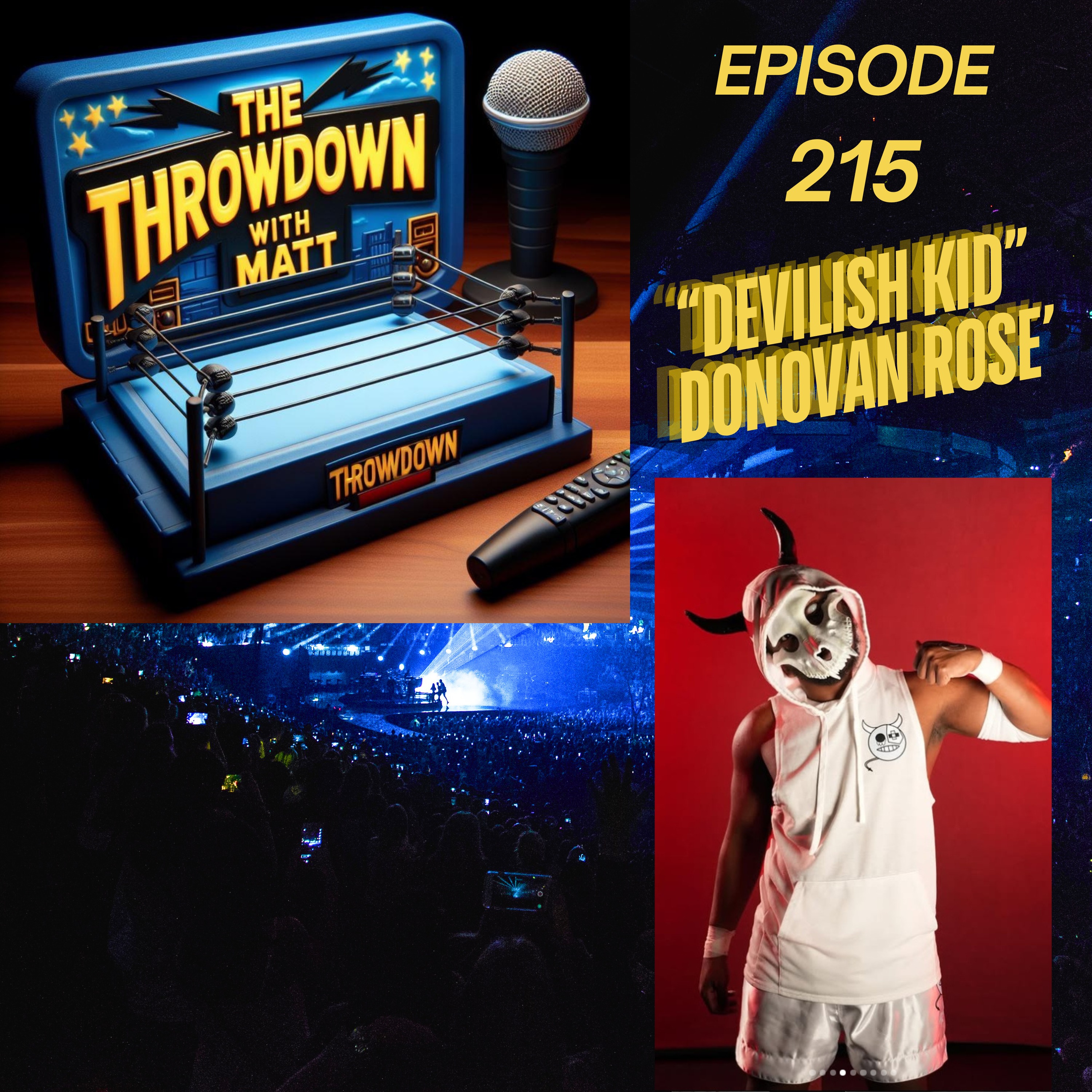 The Throwdown Episode 215: "Devilish Kid" Donovan Rose' episode artwork