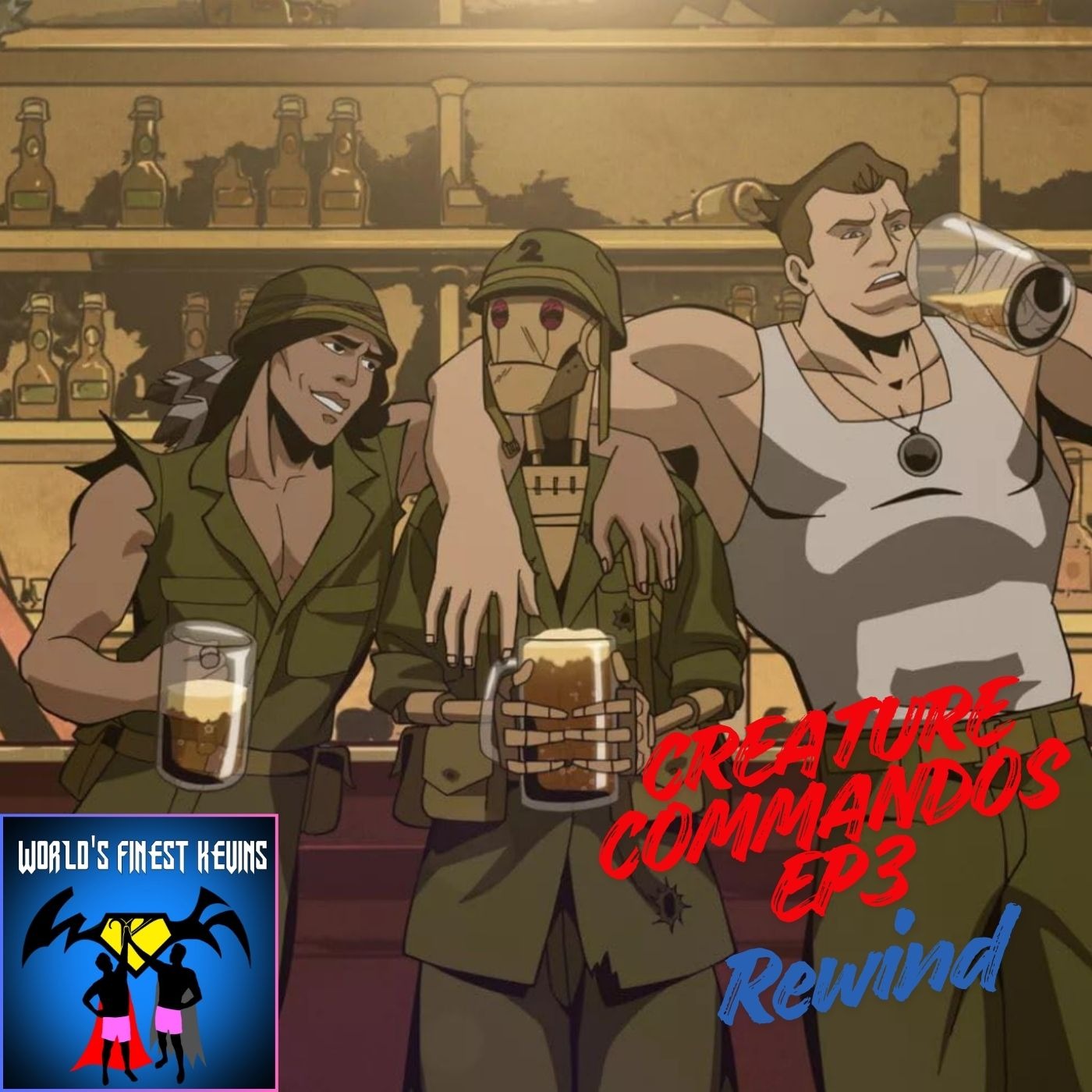 Creature Commandos Ep3 Rewind, Henry Cavill Hot Takes, and DCU Joker thoughts | World's Finest Kevins Podcast episode artwork