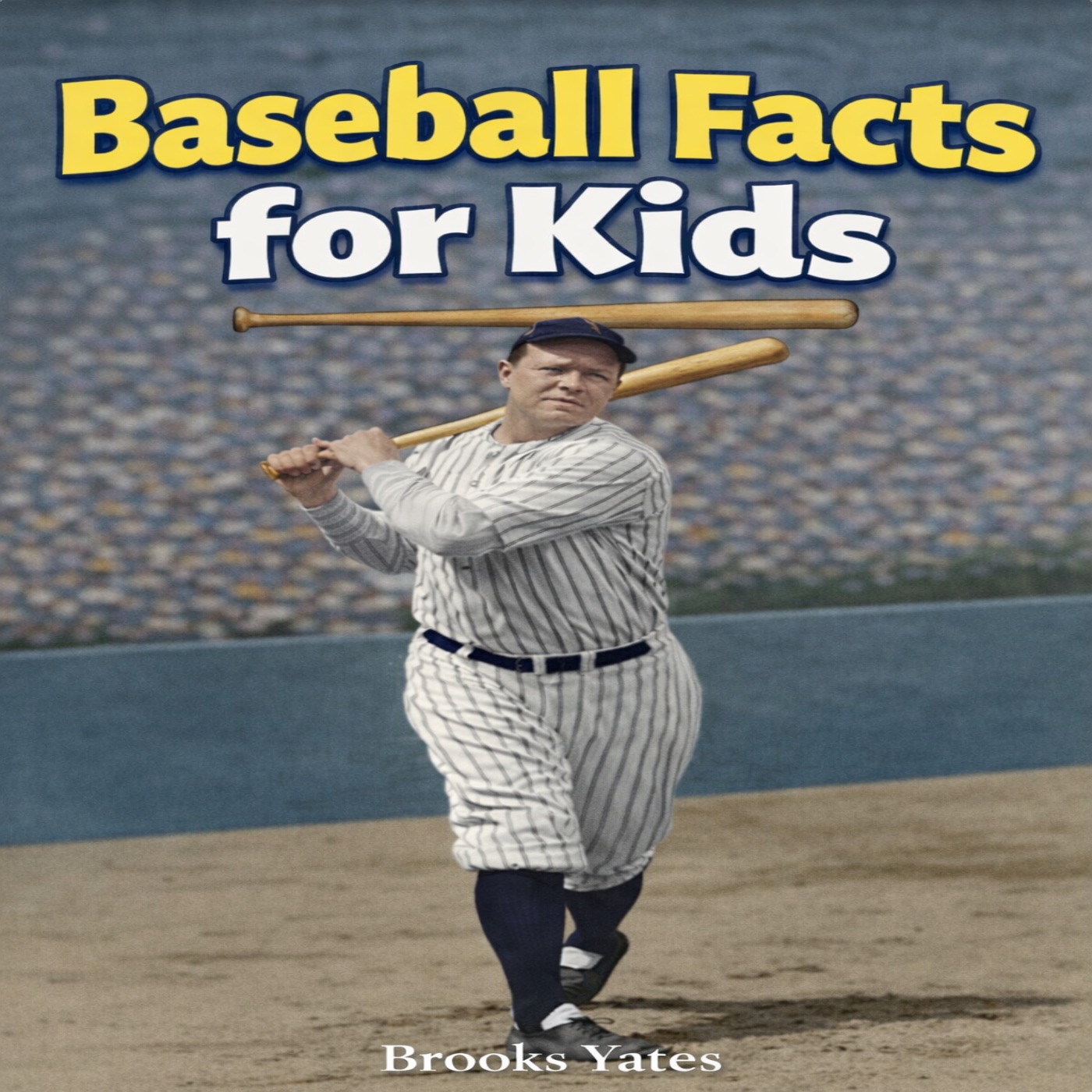 Baseball facts for kids podcast artwork