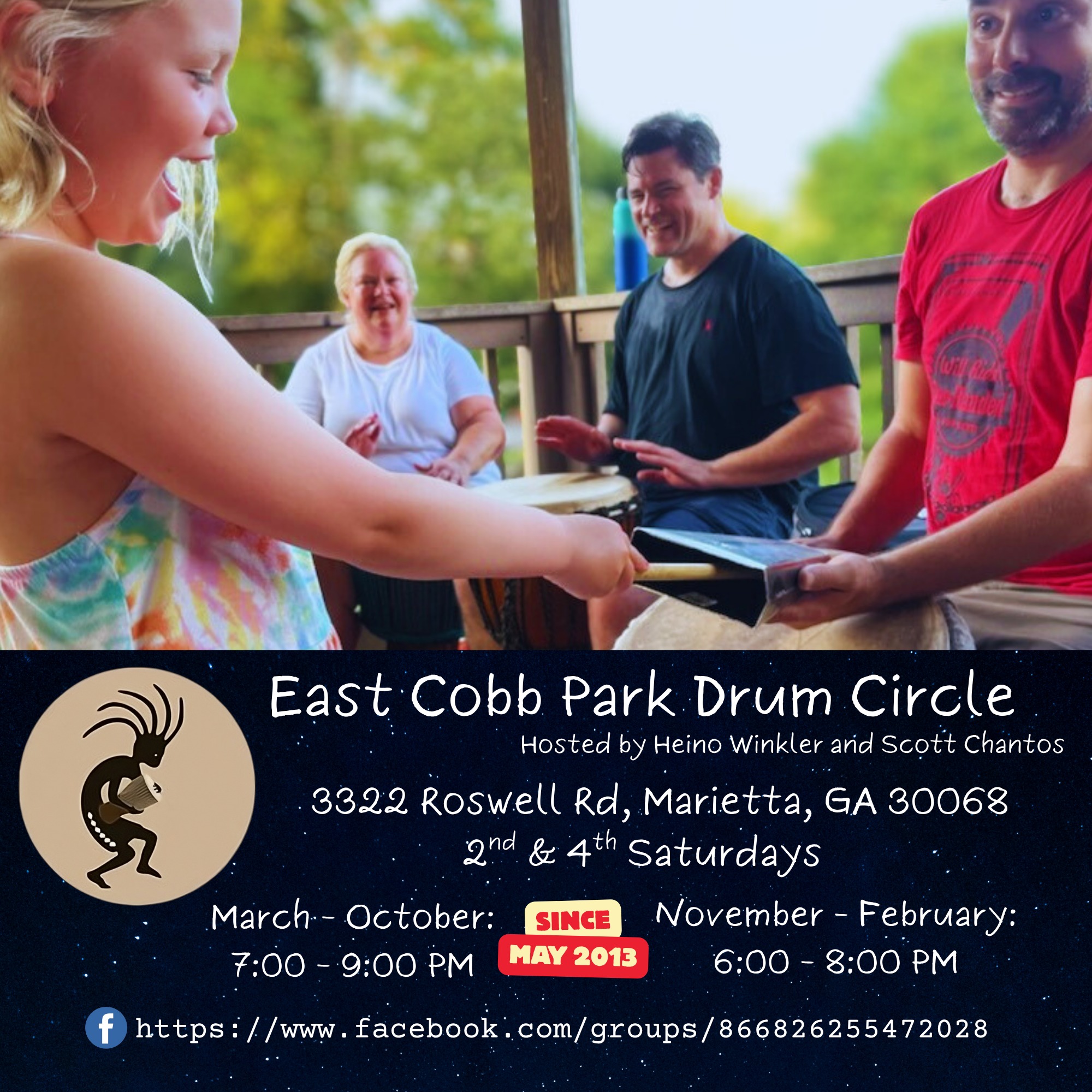 2026.03.28 East Cobb Park Drum Circle episode artwork