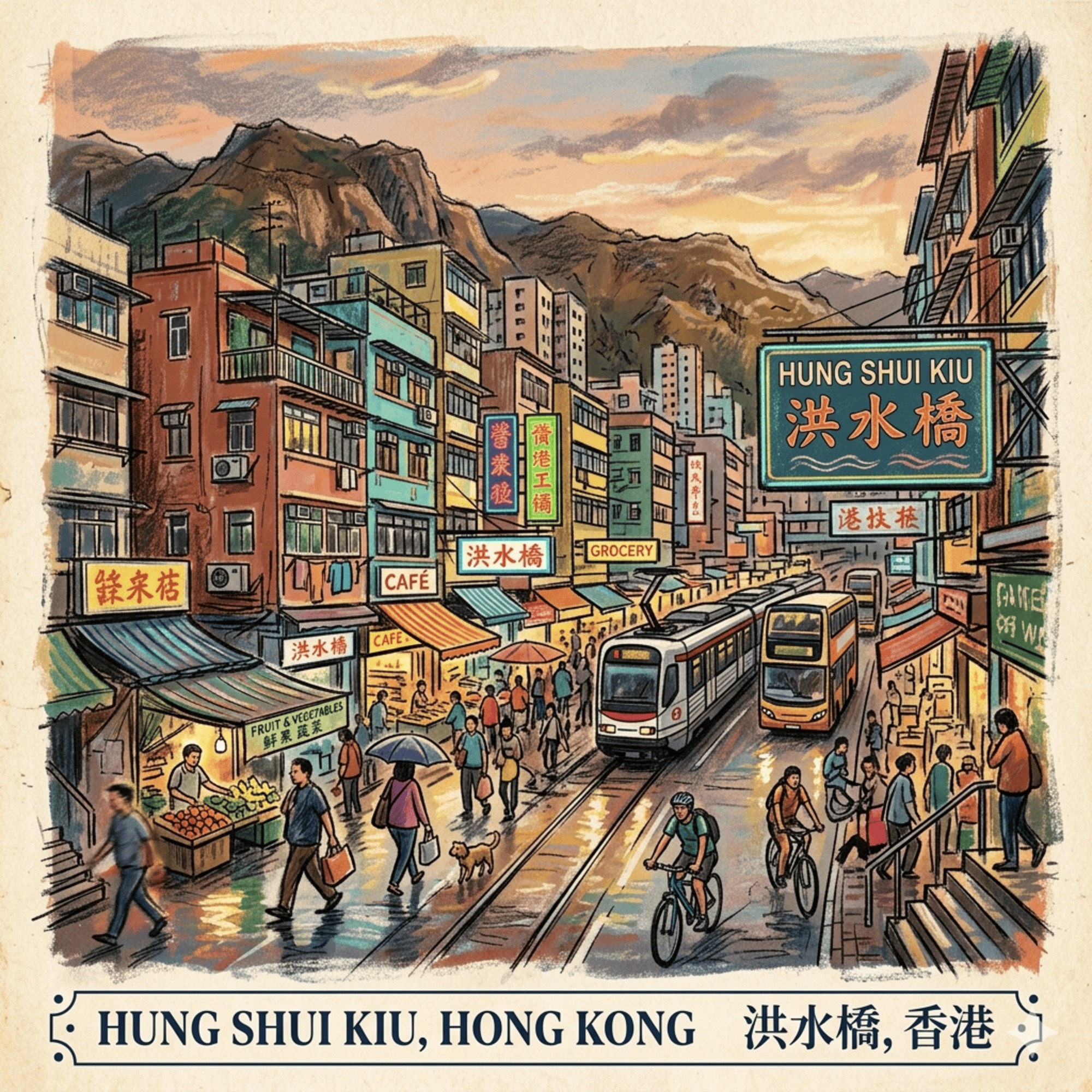 (CHI) 香港洪水橋的歷史旅遊故事