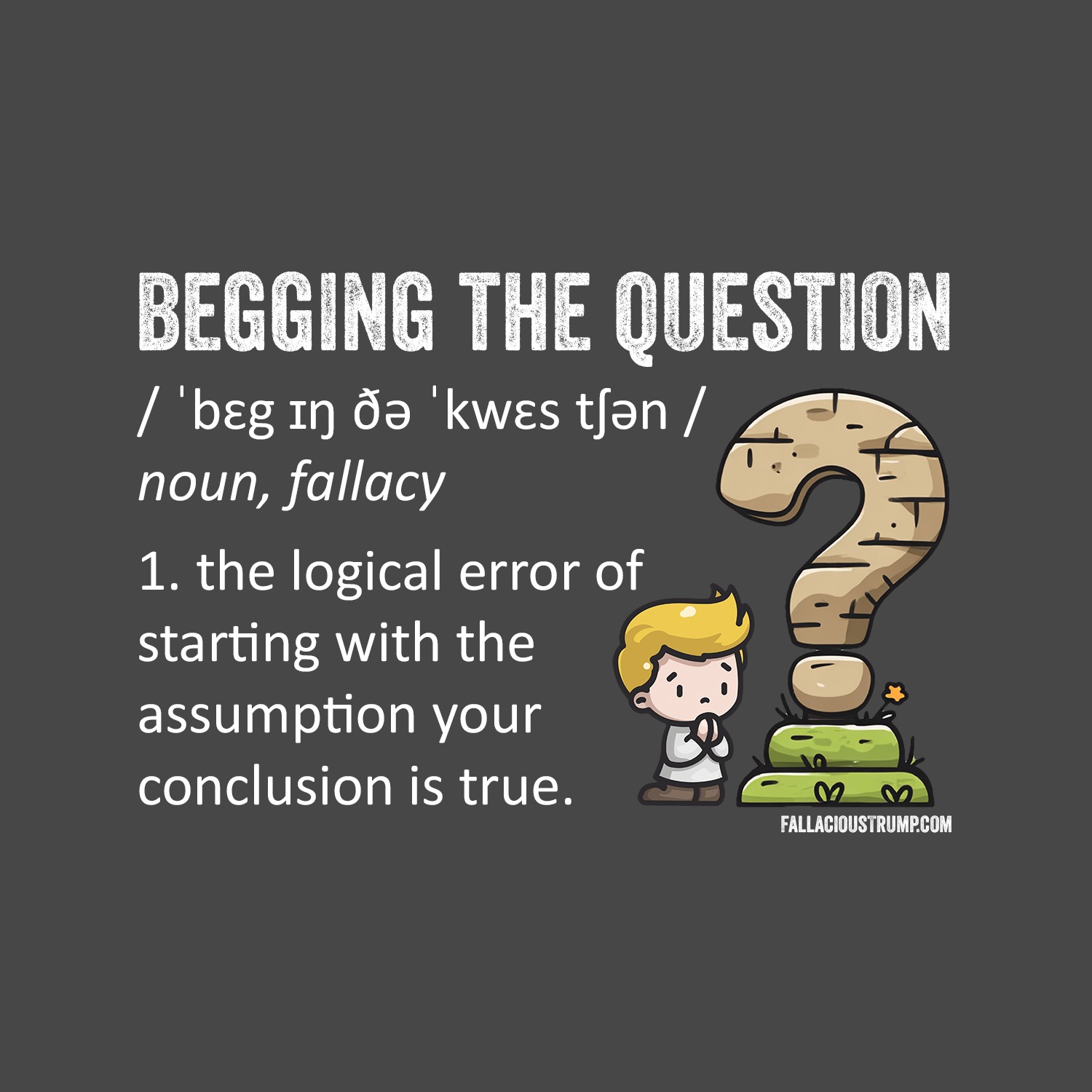 Begging the Question episode artwork