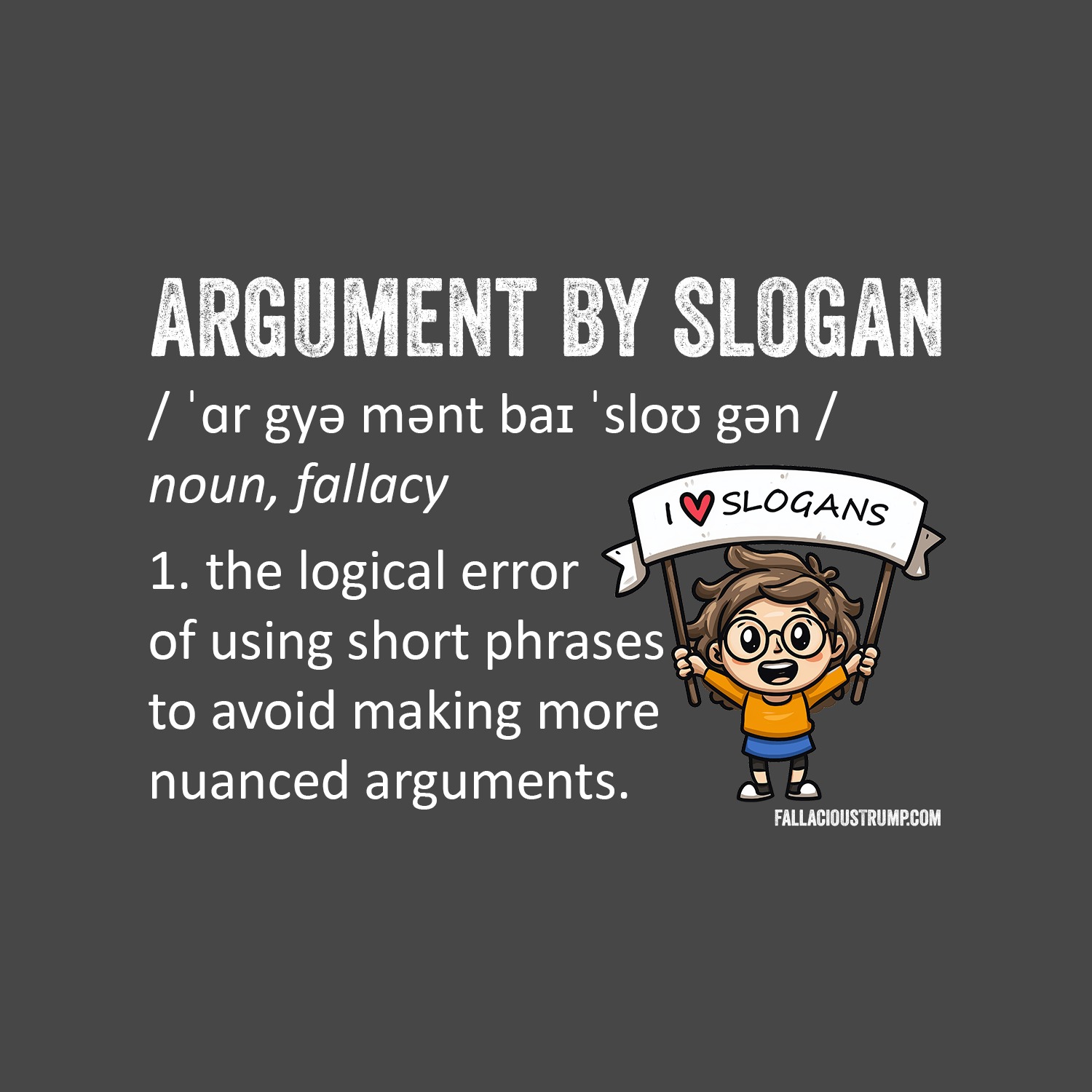 Argument by Slogan episode artwork