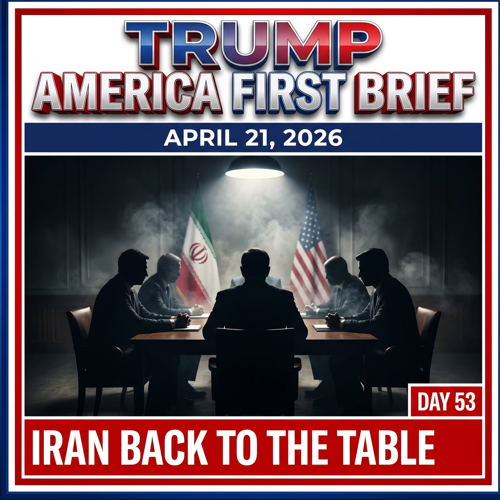 Tuesday, 21st April, 2026: ONE DAY LEFT: IRAN BACK TO THE TABLE episode artwork