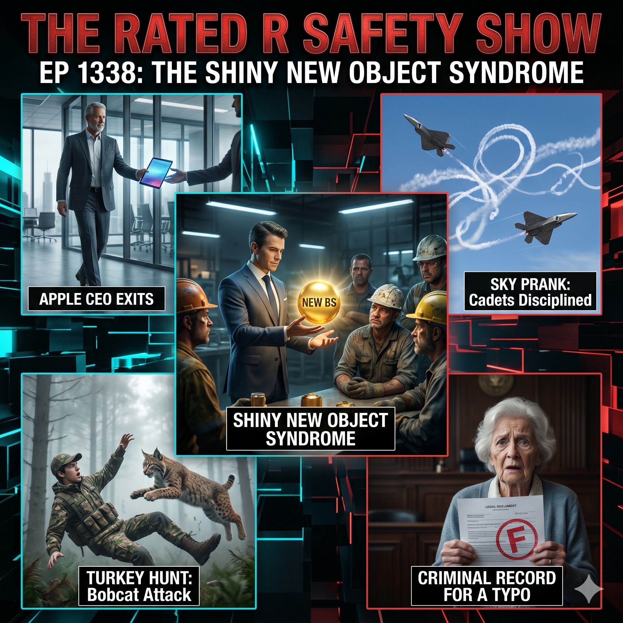 EP 1338: The "Shiny New Object" Syndrome, Tim Cook Exits Apple, & Sky Penises