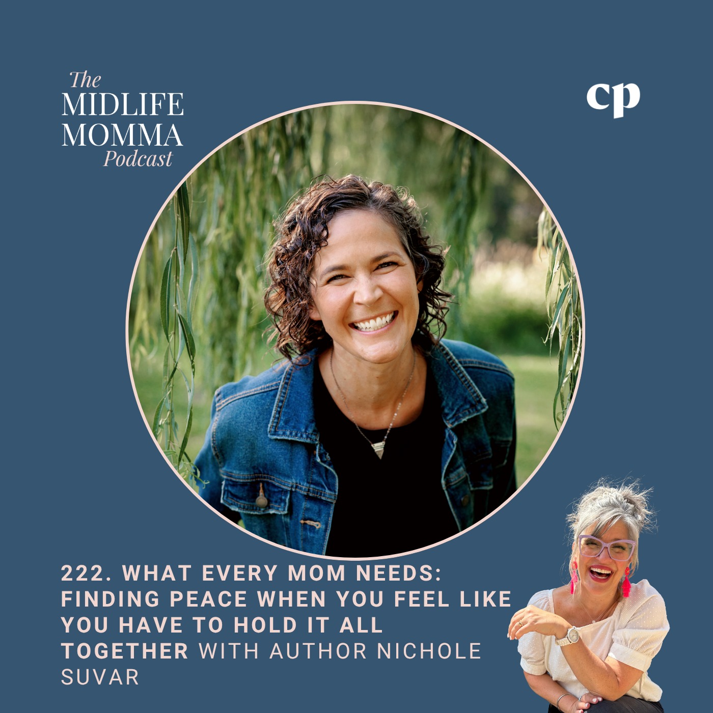 Play 222. What Every Mom Needs: Finding Peace When You Feel You Have to Hold It All Together with Author Nicole Suvar