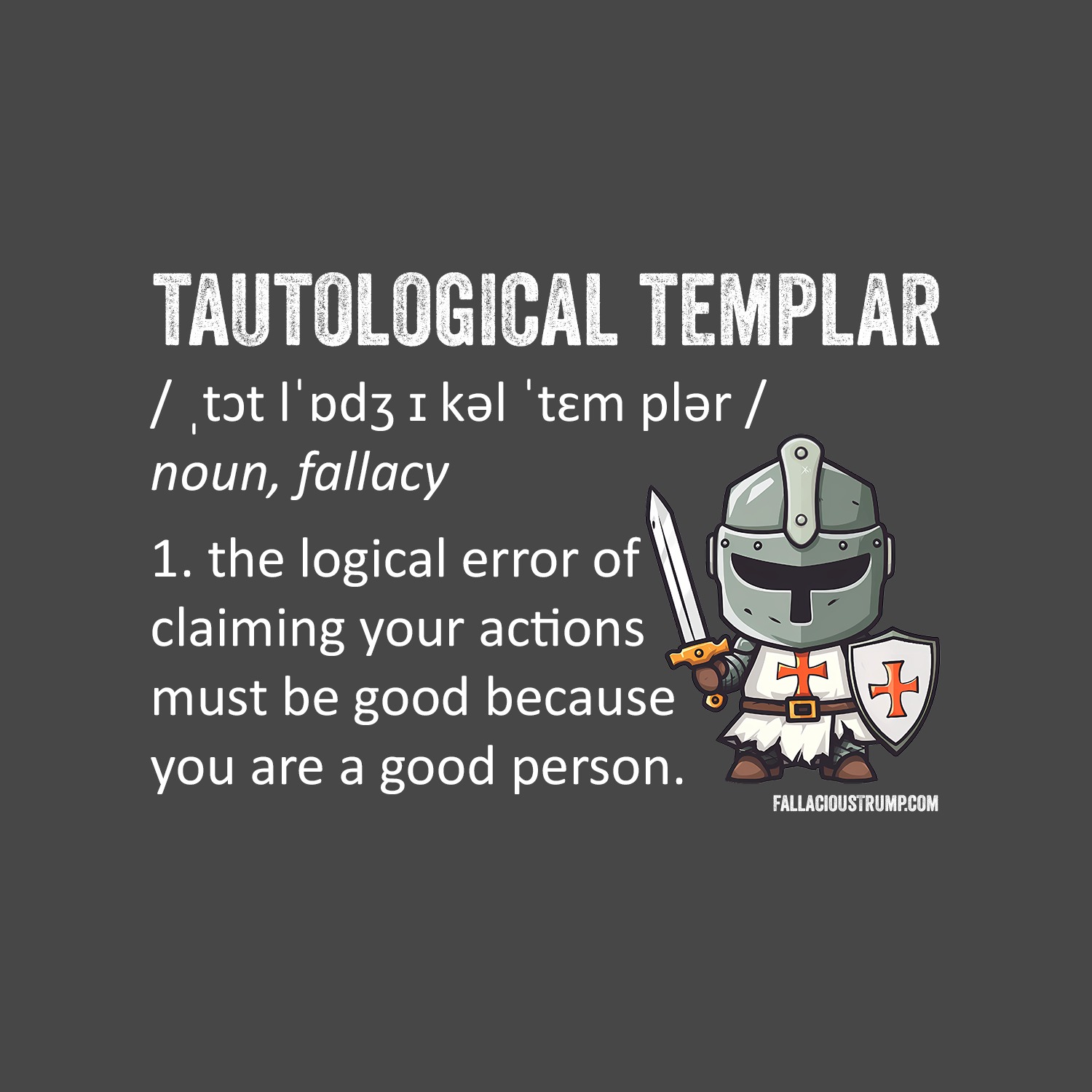 Tautological Templar episode artwork