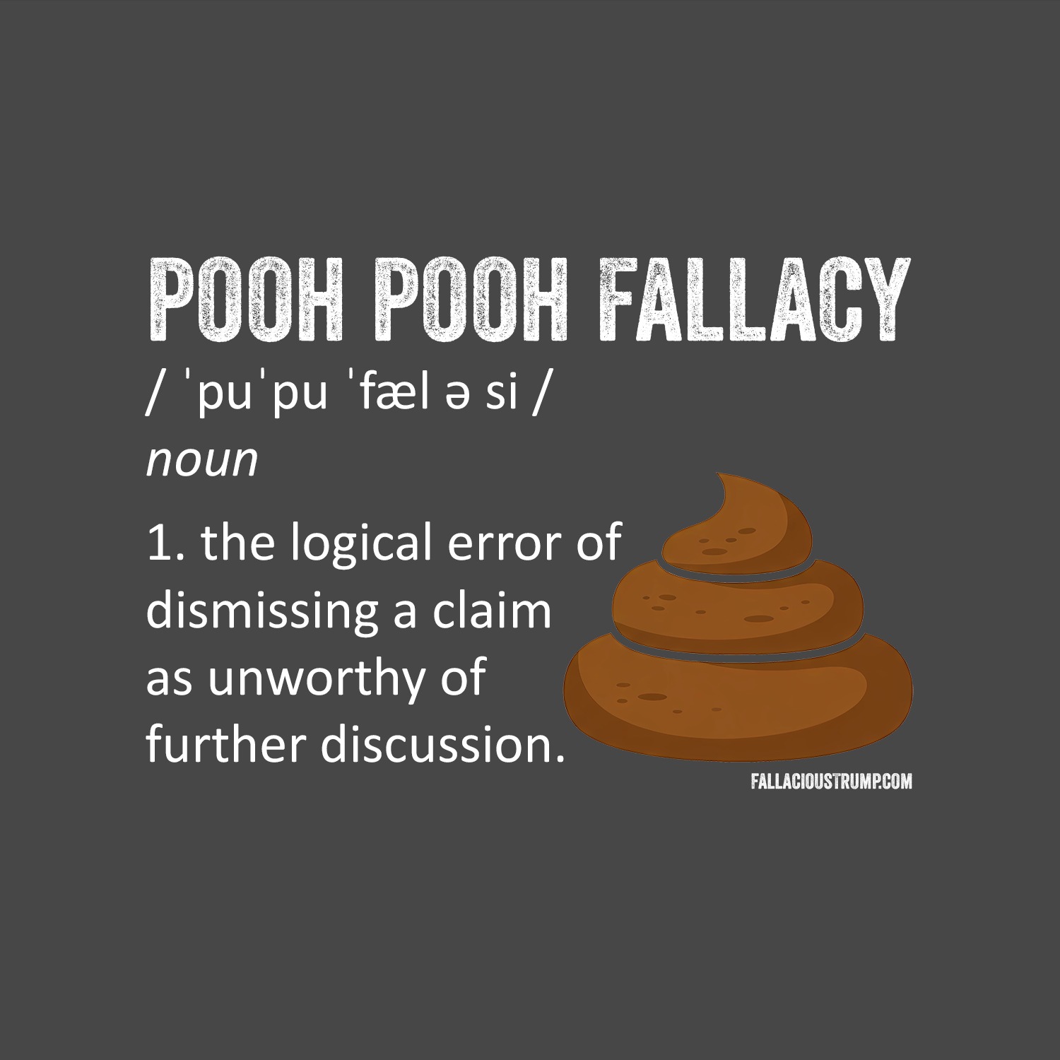 Pooh Pooh Fallacy episode artwork