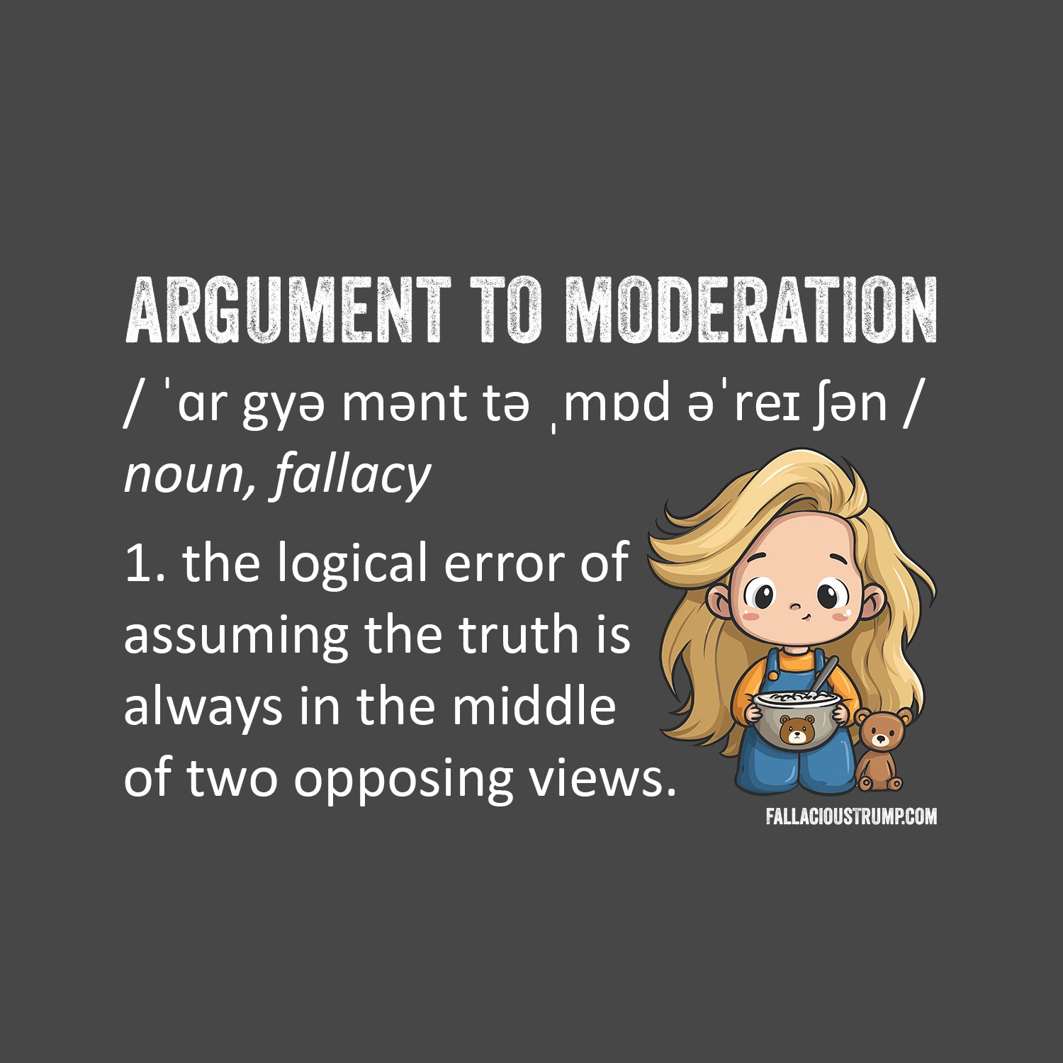 Argument to Moderation