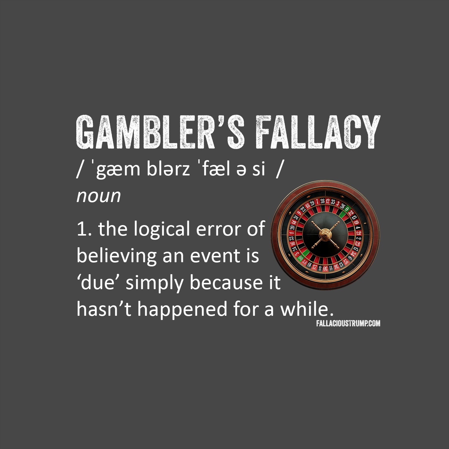 Gambler's Fallacy episode artwork