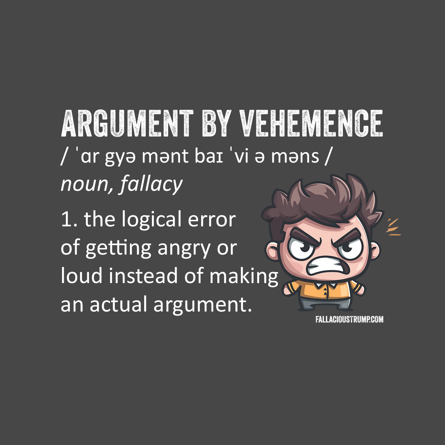 Argument by Vehemence episode artwork