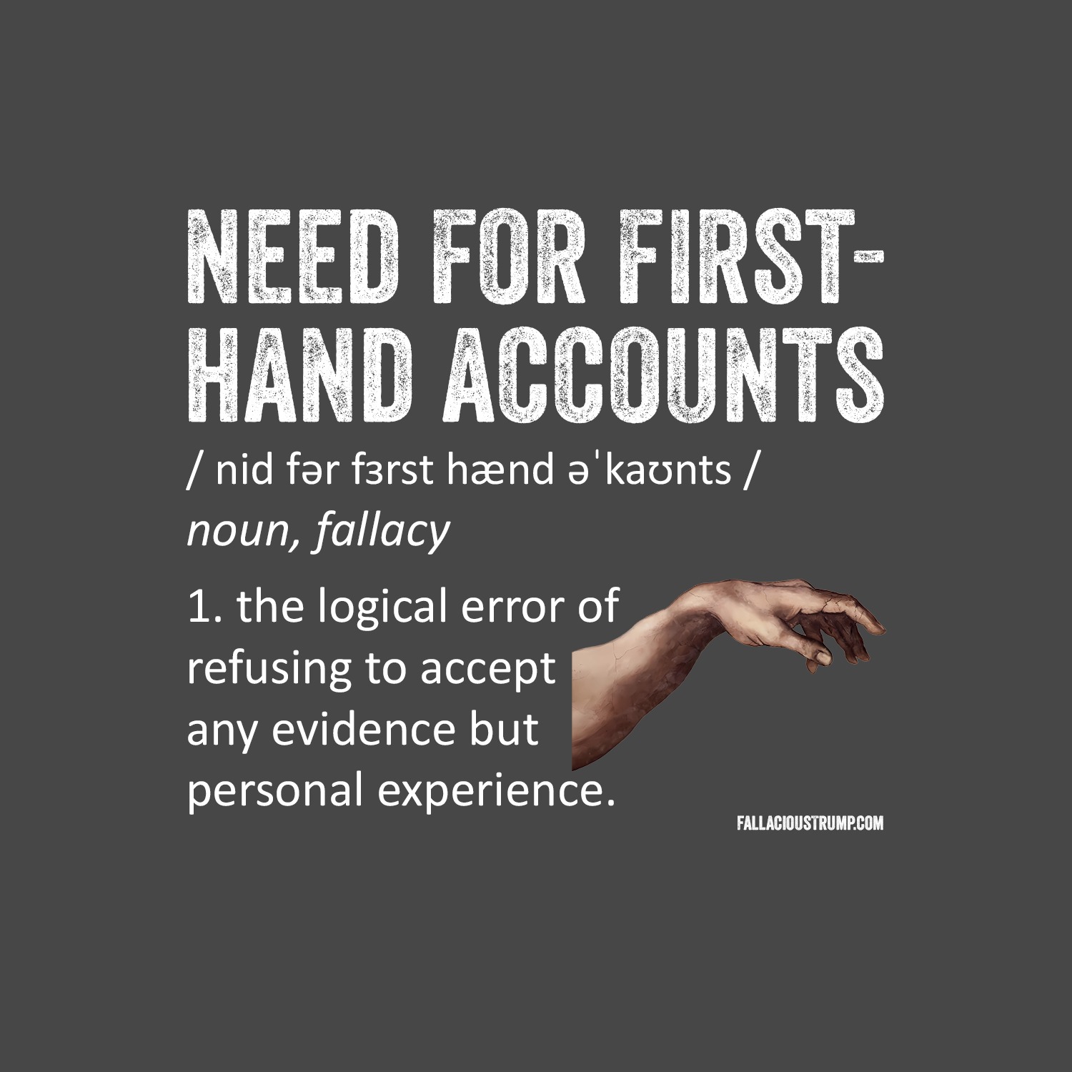 Need for First Hand Accounts episode artwork