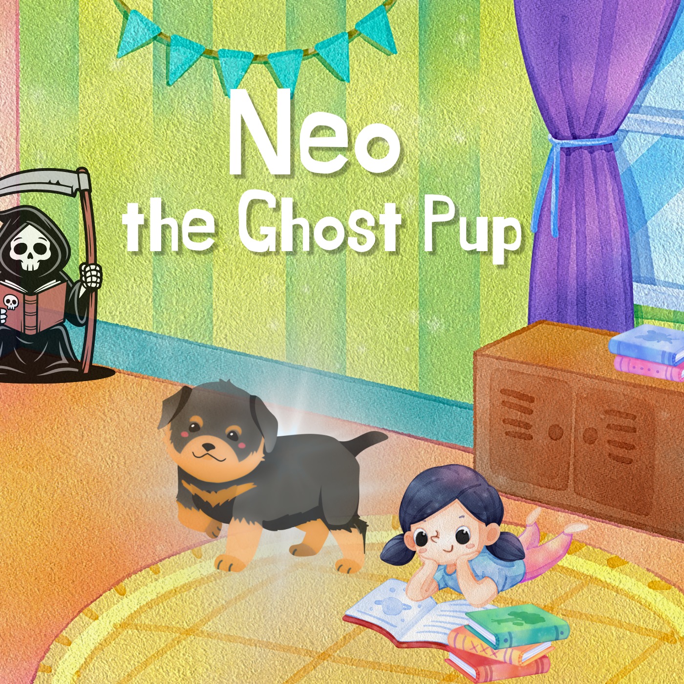 'Neo the Ghost Pup' w/ Rosalind Jay episode artwork