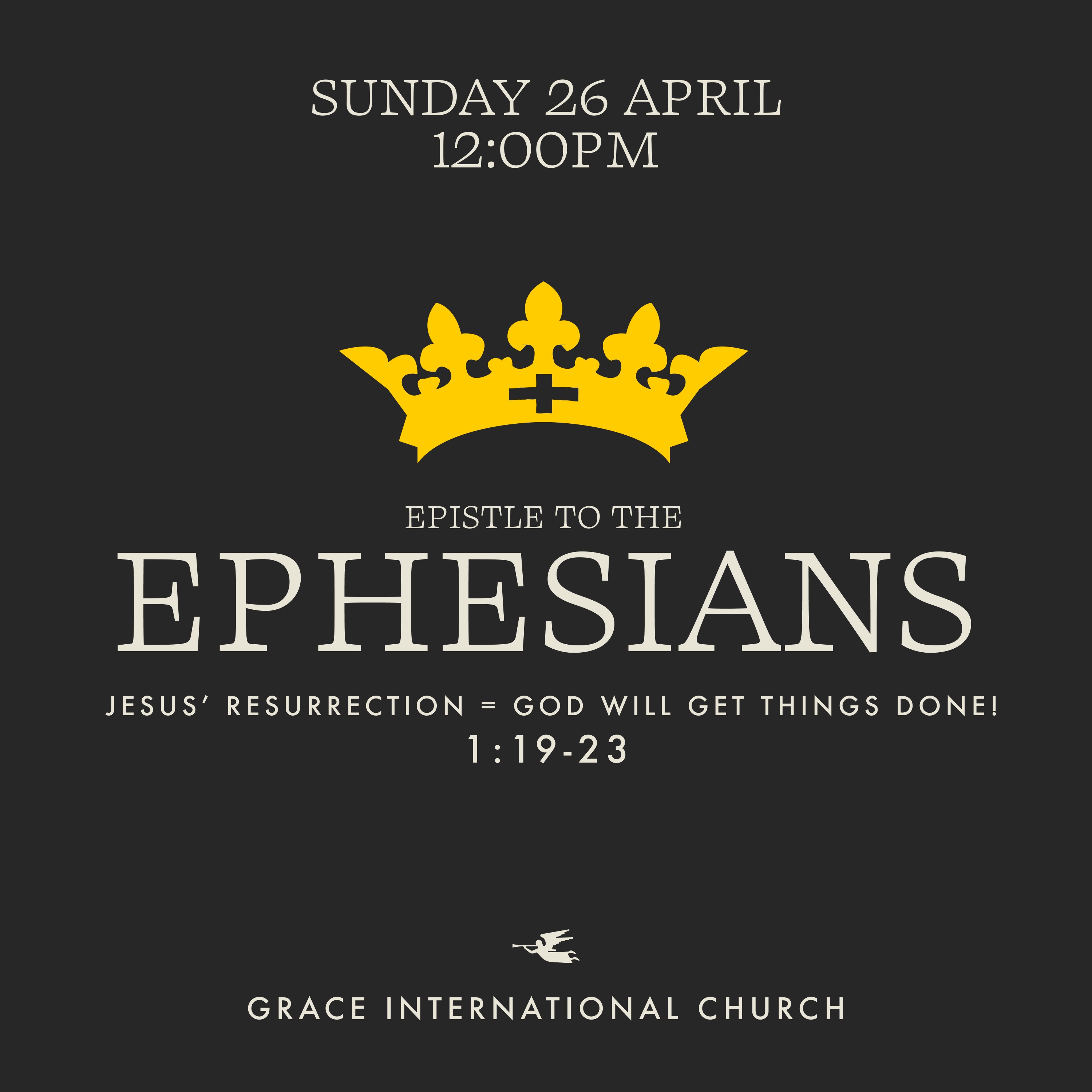 Jesus' Resurrection = God will get things done! episode artwork