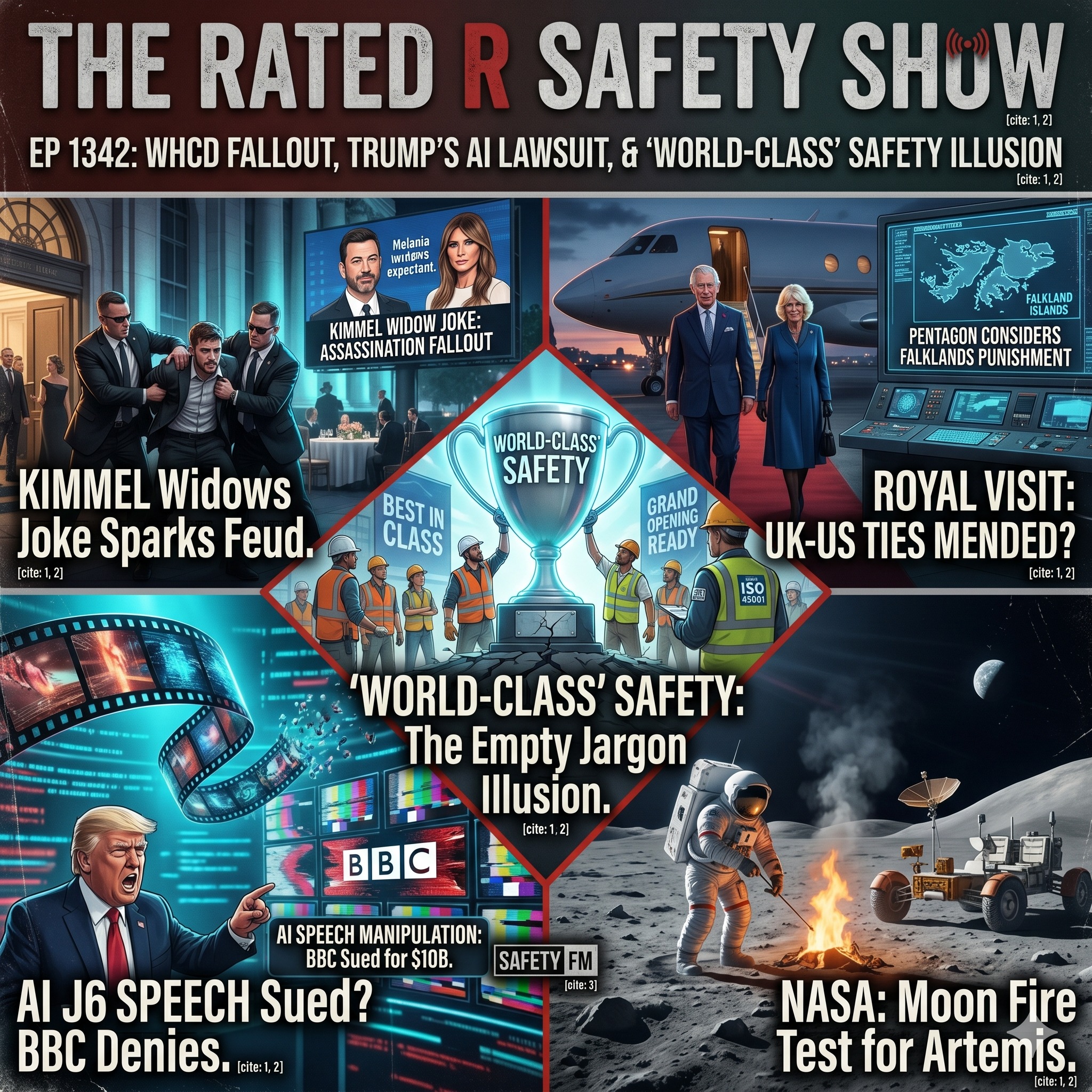 EP 1342: The WHCD Fallout, Trump's AI Lawsuit, & The "World-Class" Safety Illusion