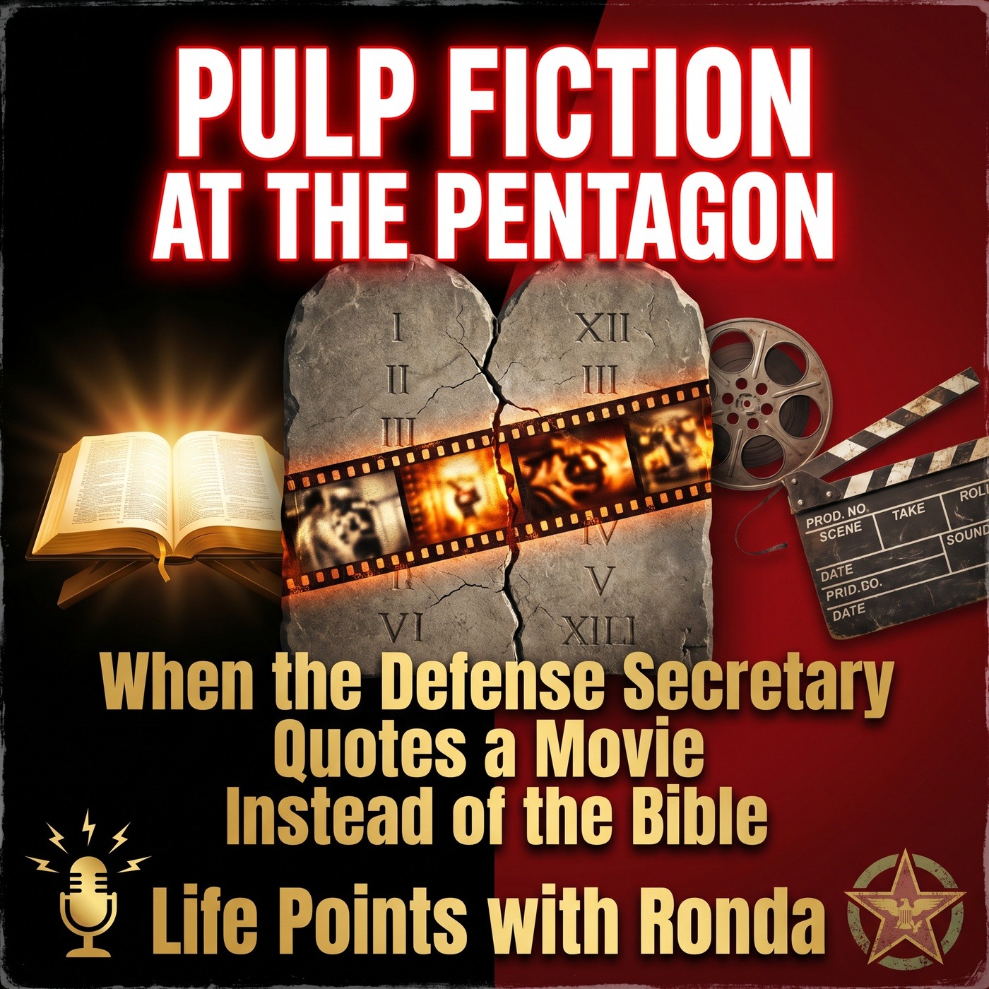 Pete Hegseth Quotes Pulp Fiction as a Bible Verse at the Pentagon! | Life Points with Ronda
