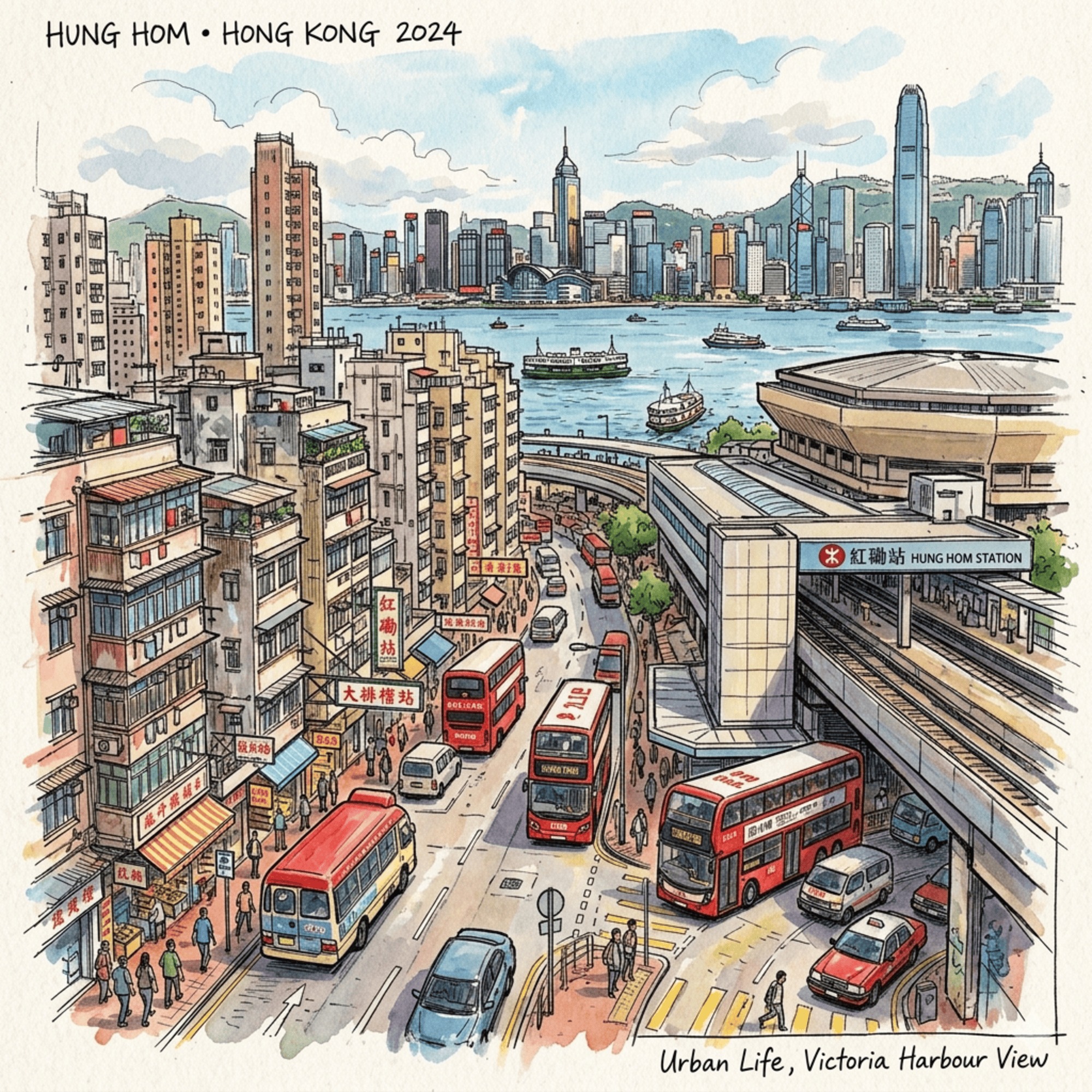 (SPA) Hung Hom, Hong Kong: De la industria a la vida y la muerte