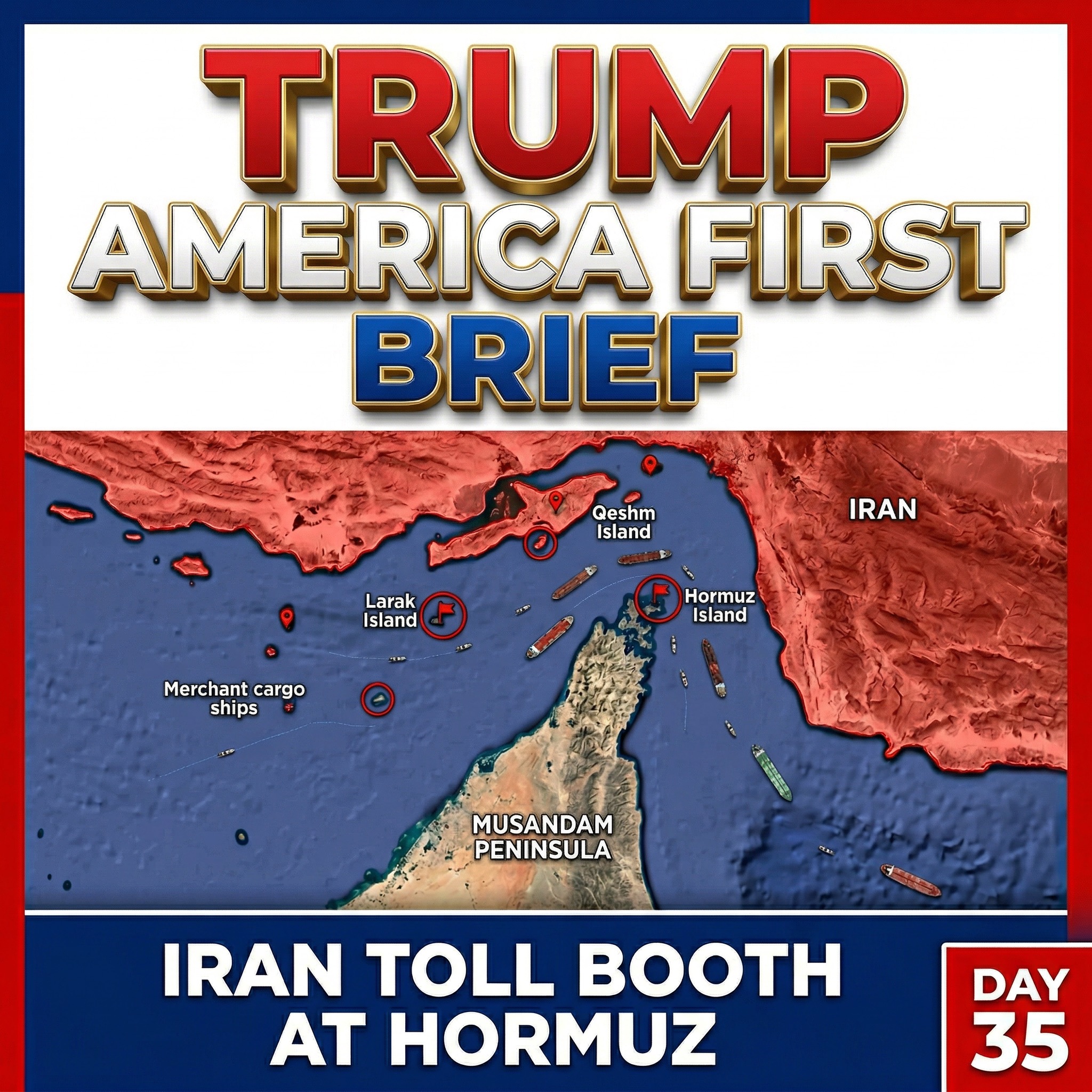 Friday, April 3, 2026: “Iran’s Toll Booth: IRGC Charges Ships in Yuan as Trump’s April 6 Deadline Looms” episode artwork