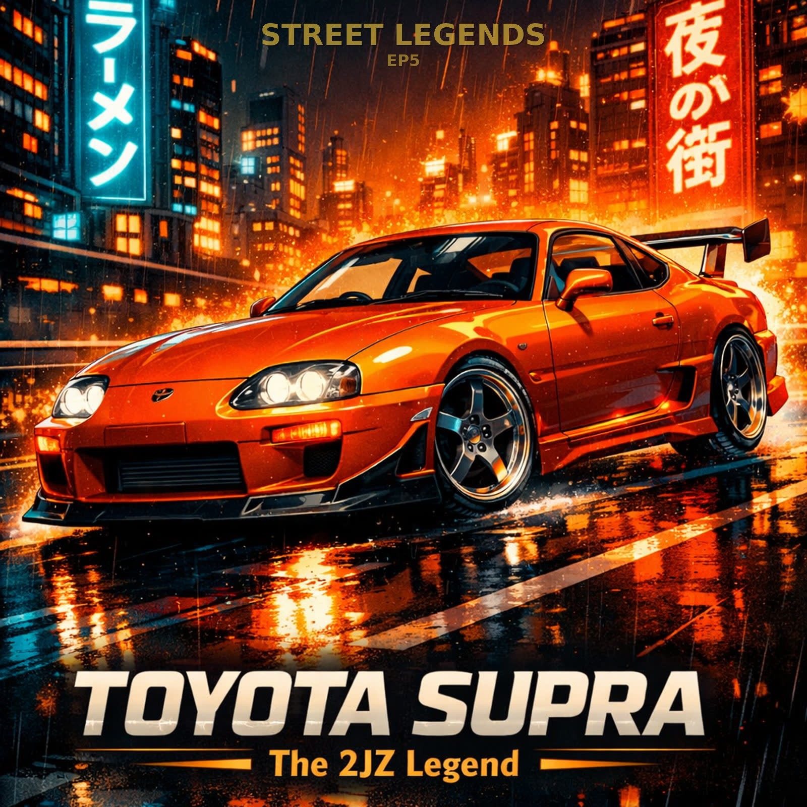 Ep5: Toyota Supra “The 2JZ Legend” episode artwork