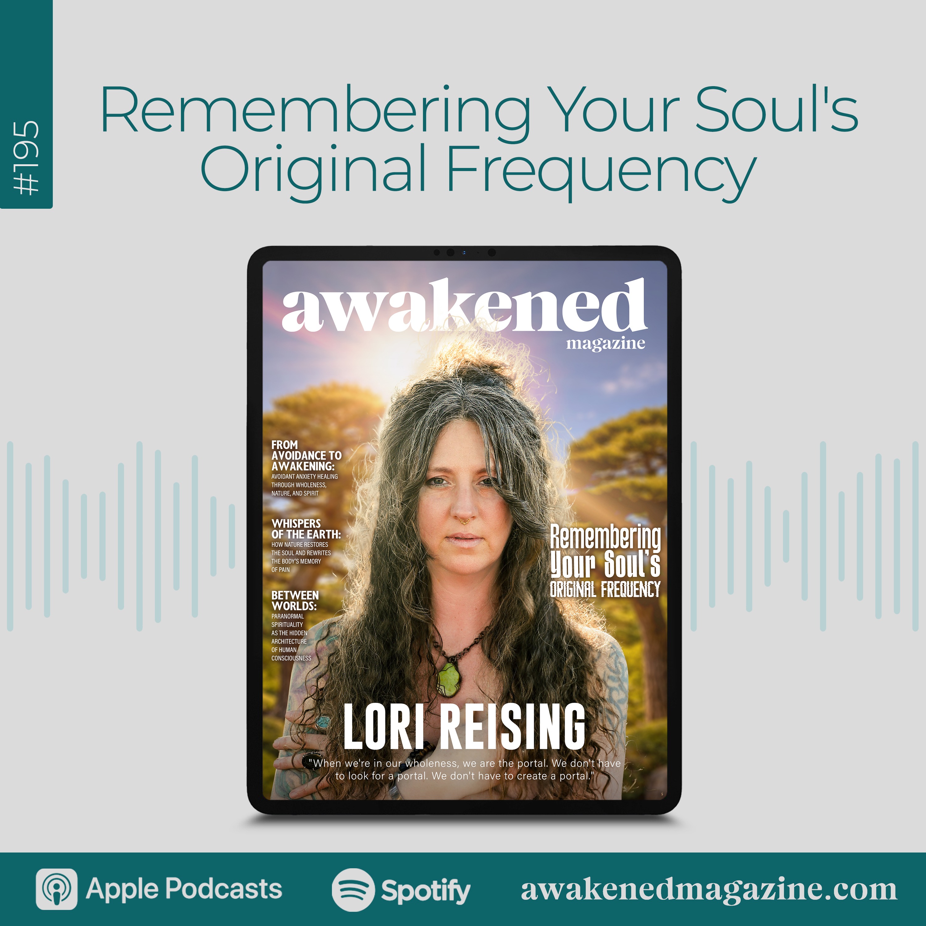 Remembering Your Soul's Original Frequency - Lori Reising episode artwork