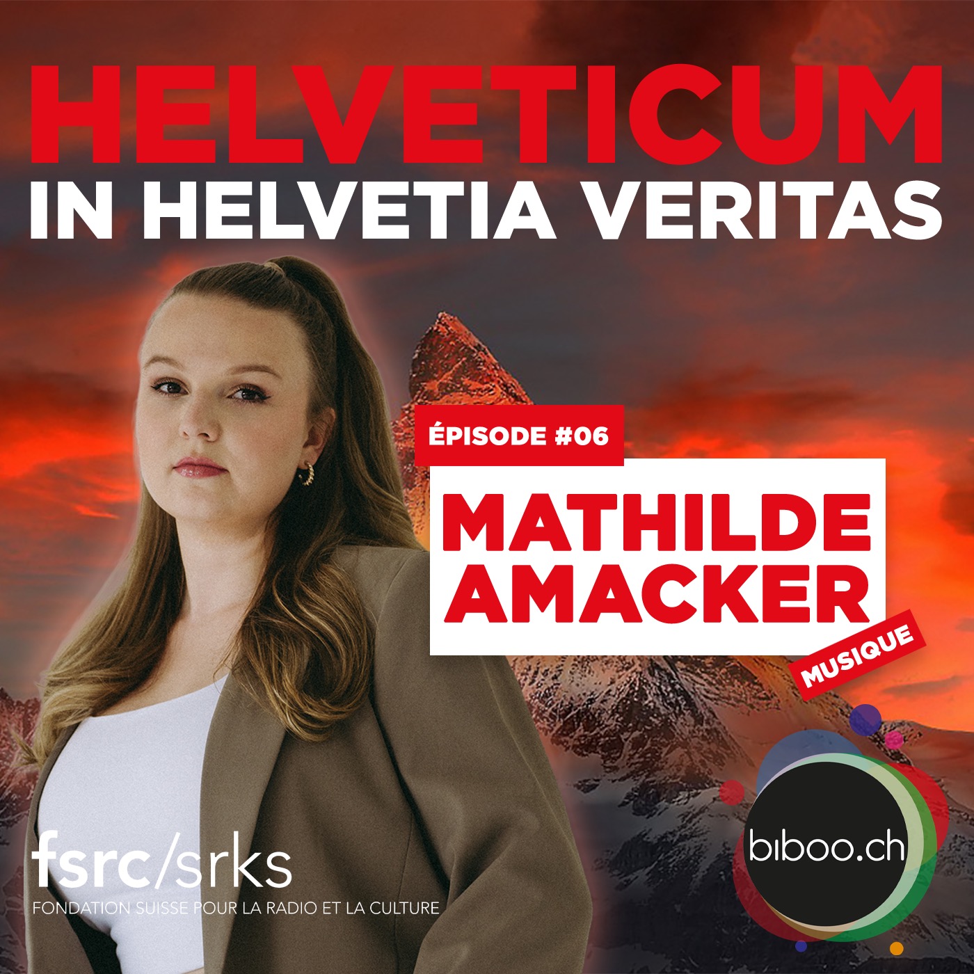 Helveticum #06 - Mathilde Amacker vient nous présenter son premier EP "What is Love" qui sort le 17 avril episode artwork