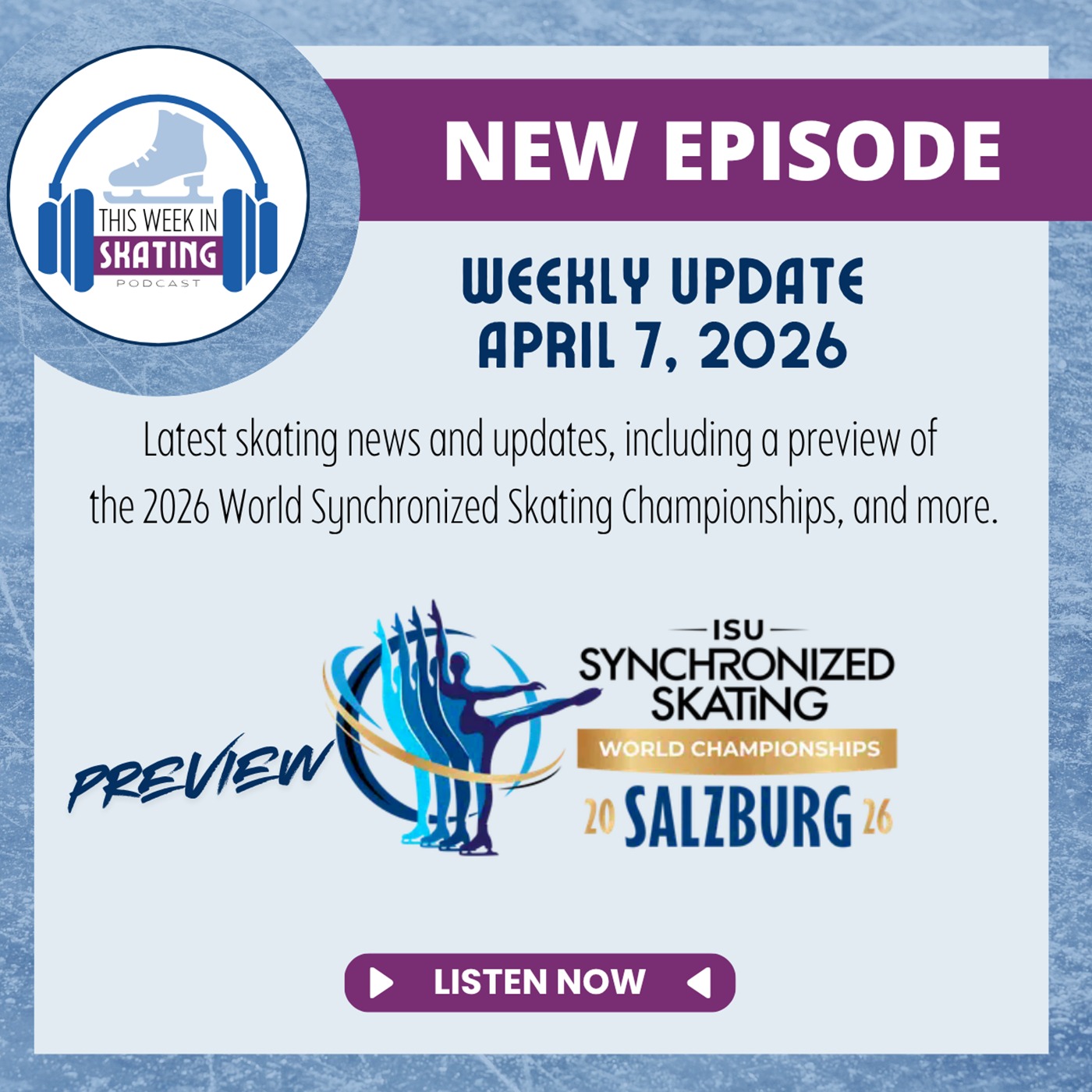 This Week in Skating / 2026 World Synchronized Skating Preview and Other News