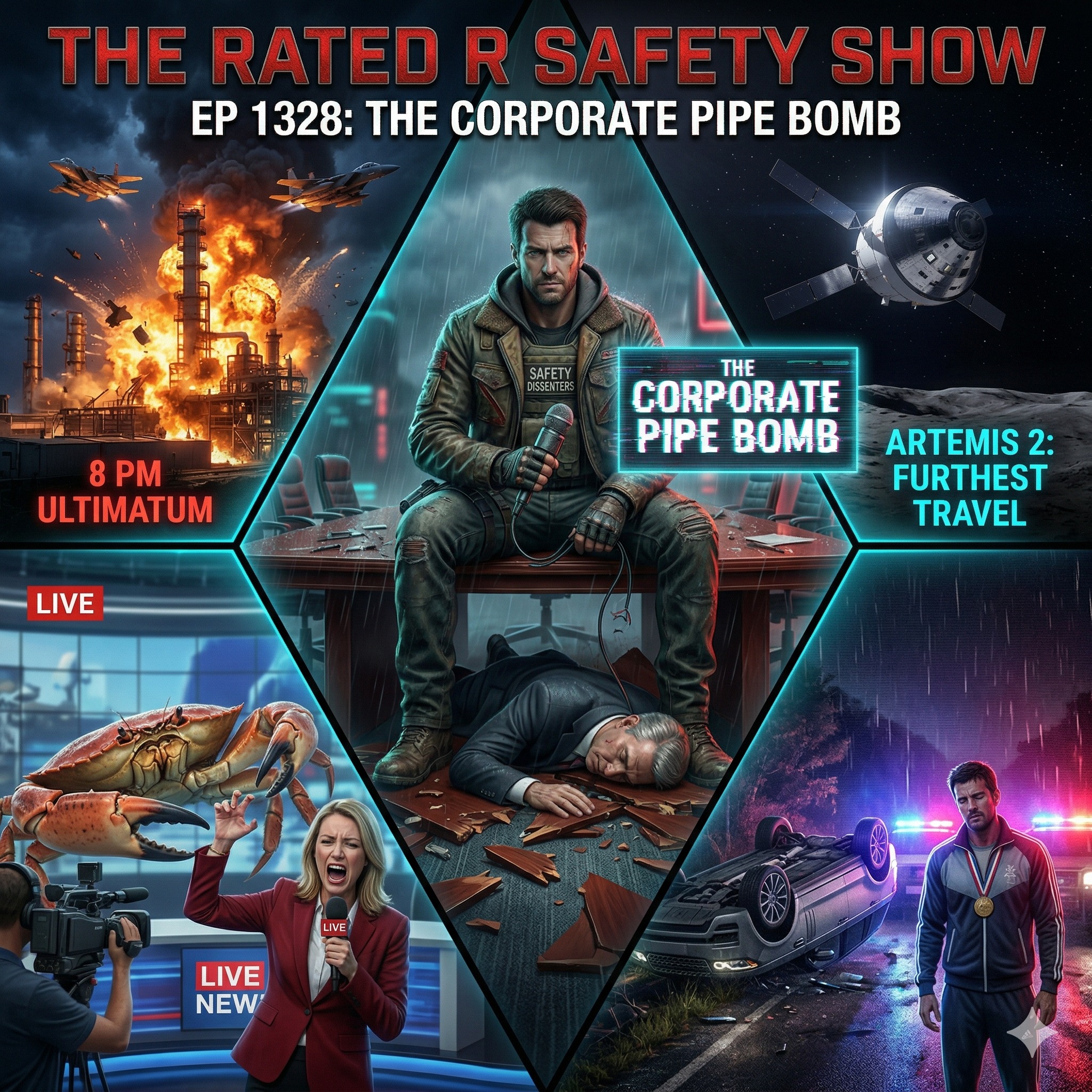 EP 1328: The Corporate Pipe Bomb, Artemis 2 Breaks Records, & Trump's Iran Ultimatum