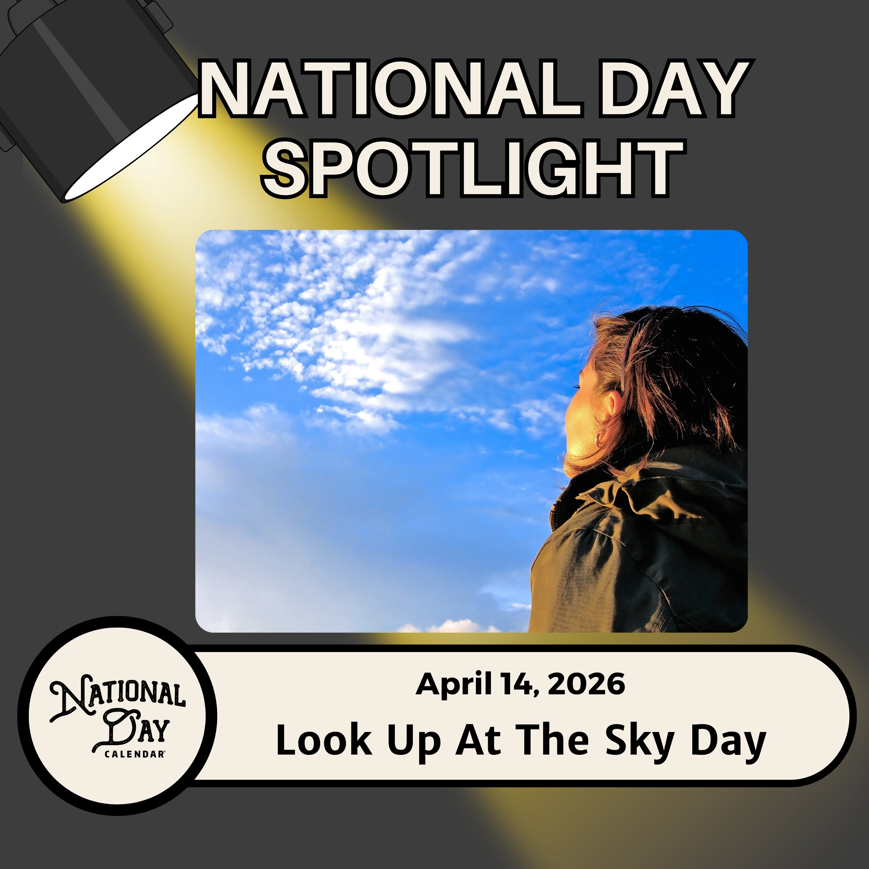 Look Up At The Sky Day