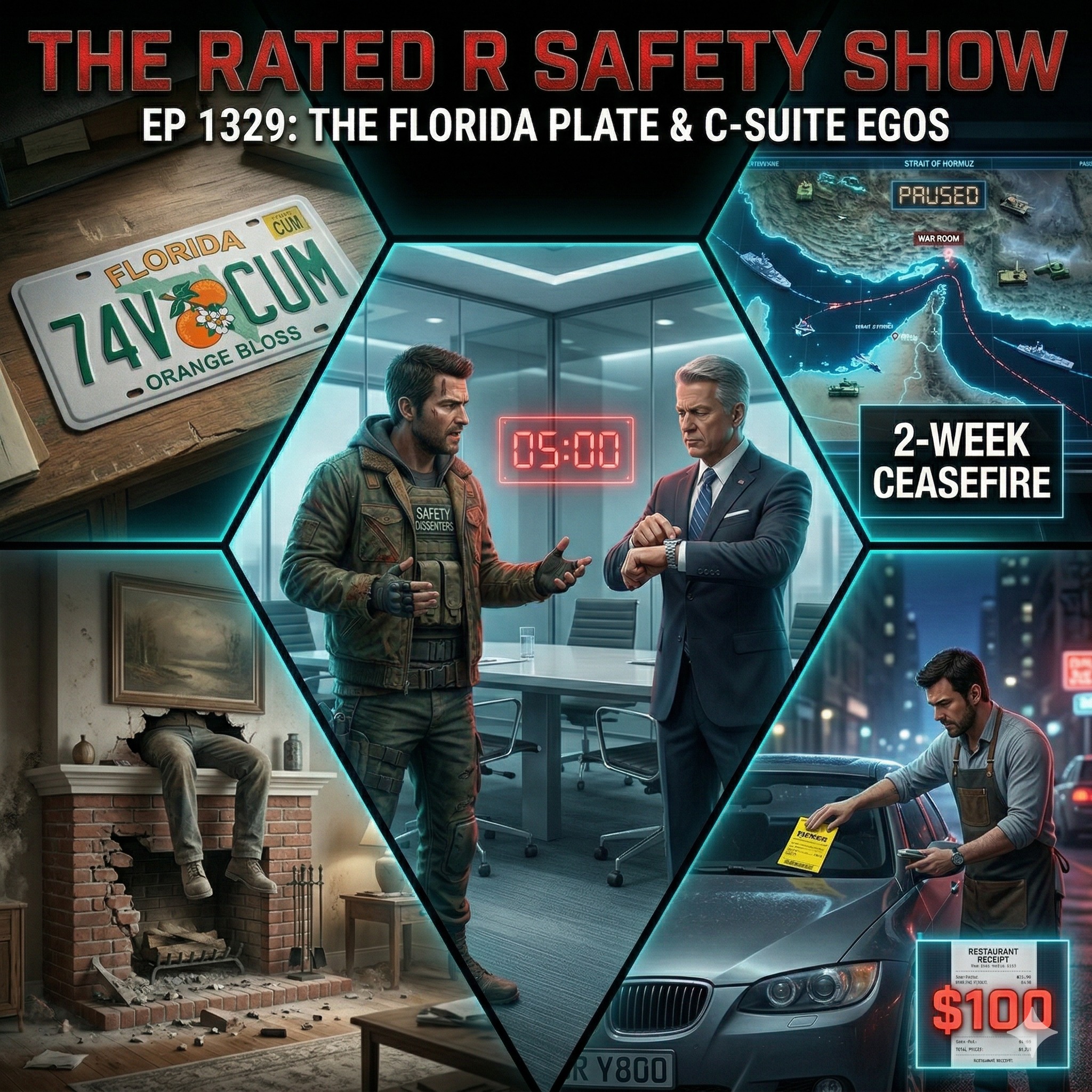 EP 1329: The Florida "CUM" License Plate, C-Suite Egos, & The Iran Ceasefire