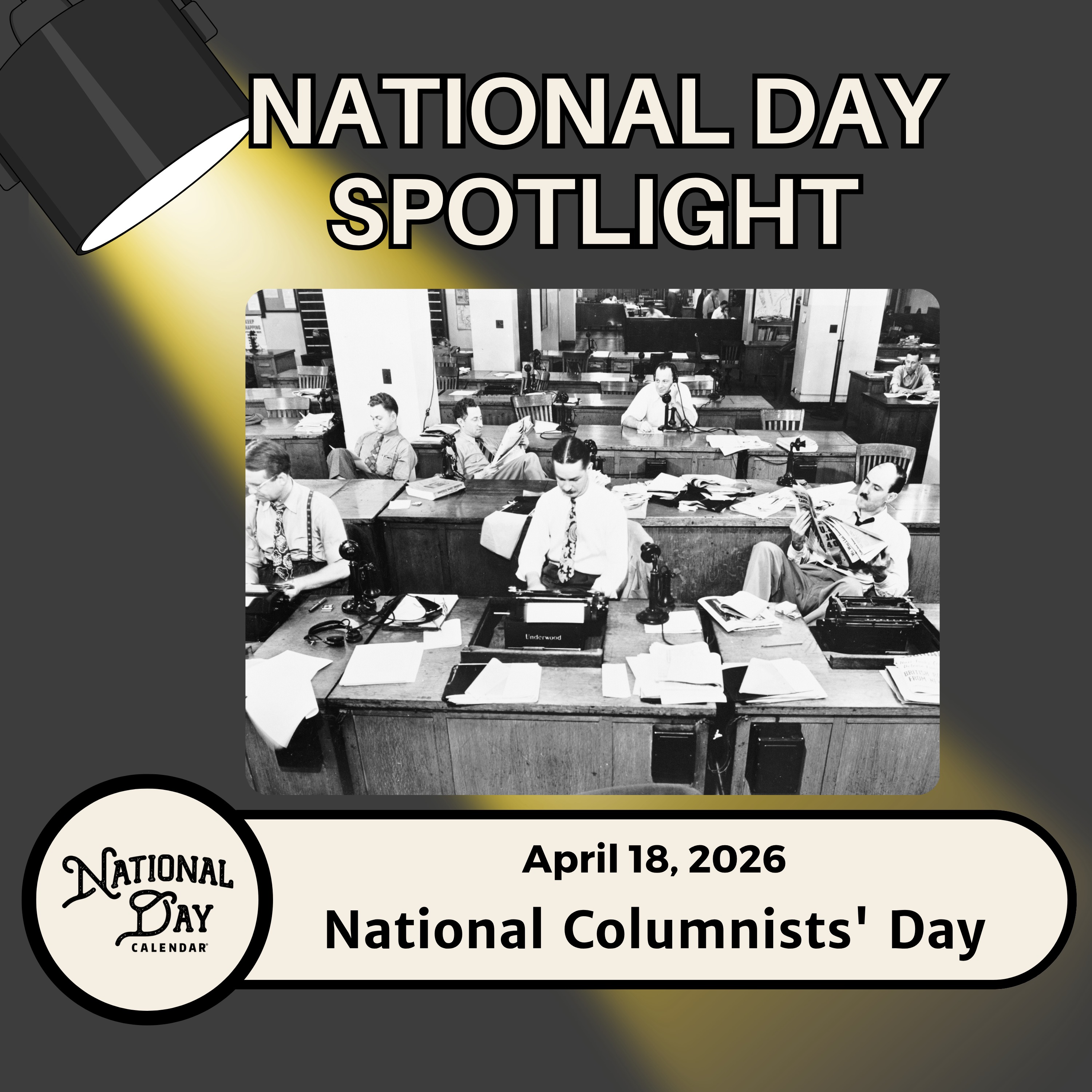National Columnists' Day