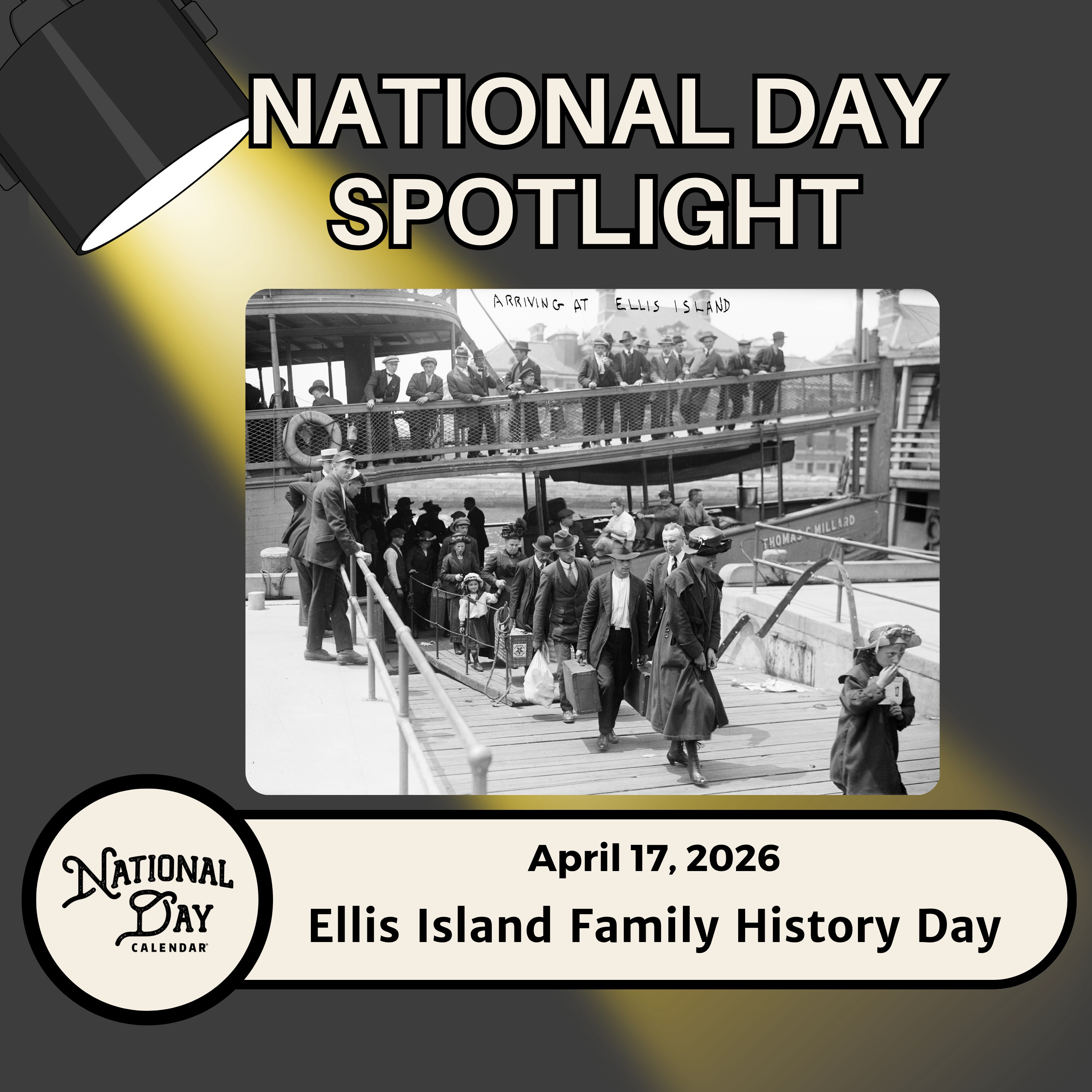 National Ellis Island Family History Day