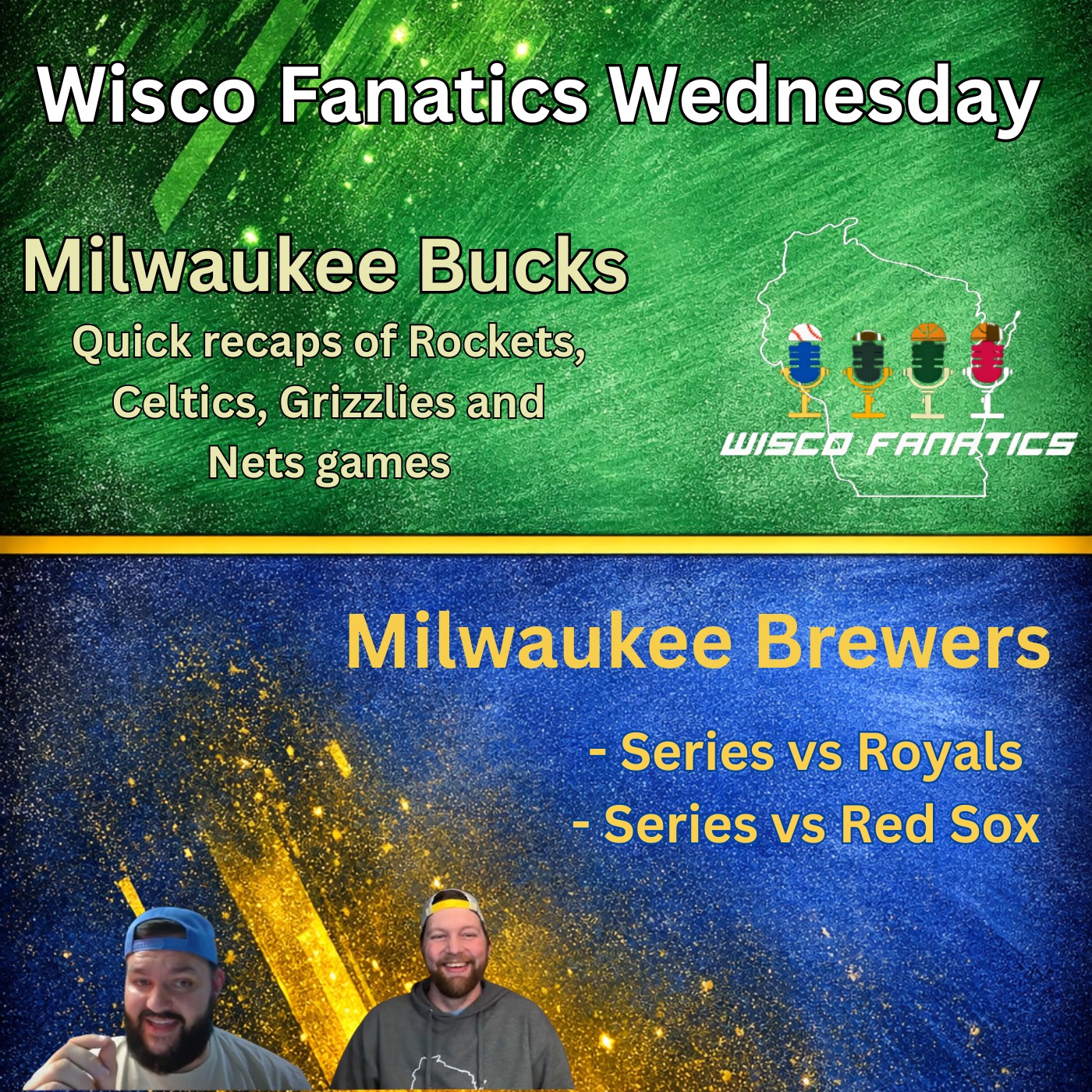 Bucks almost done, Brewers on AL road trip episode artwork