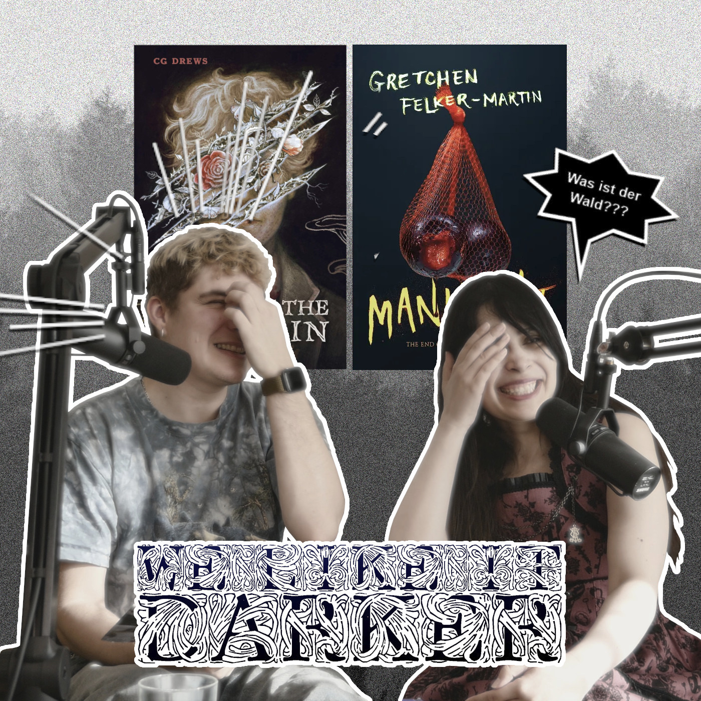 Episode 1: "Don't Let The Forest In" von CG Wells und "Manhunt" von Gretchen Felker-Martin episode artwork
