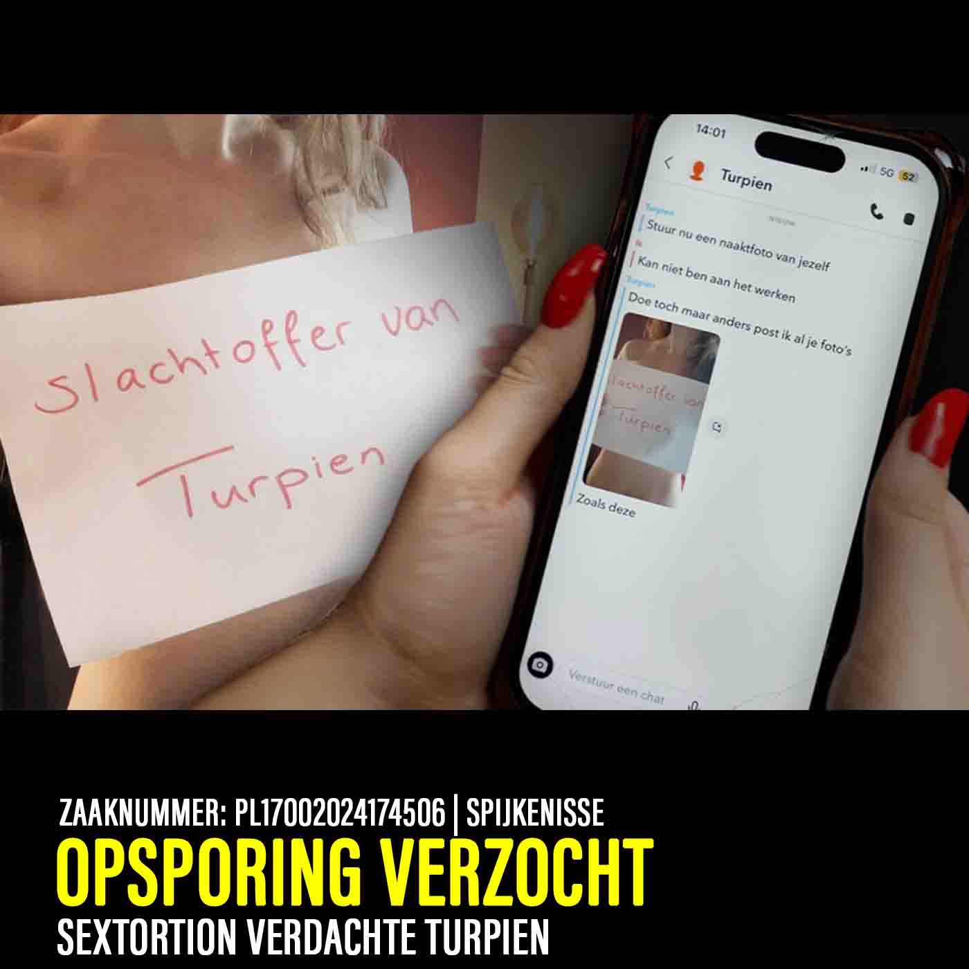 OPSPORING: POLITIE ZOEKT SLACHTOFFERS VAN TURPIEN episode artwork