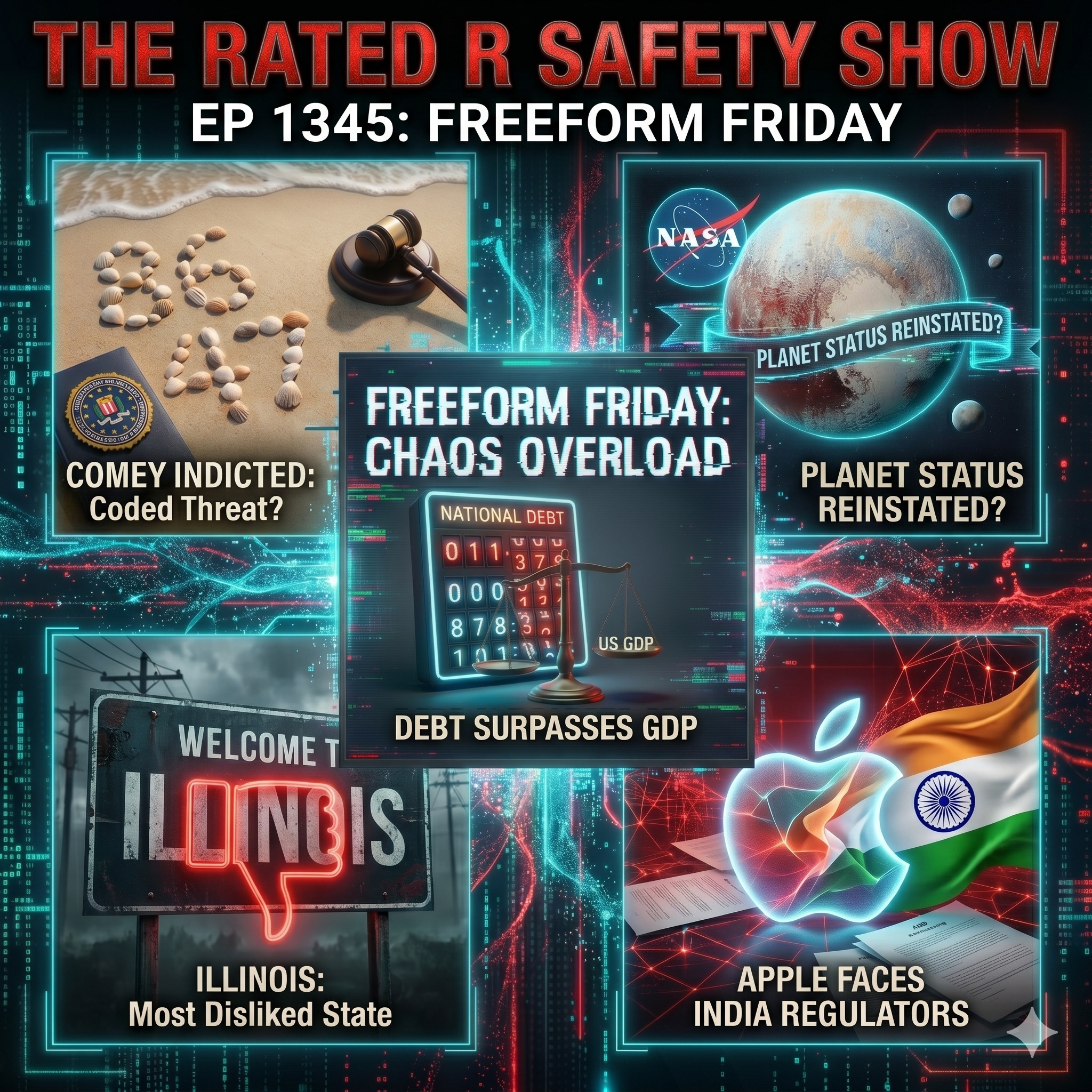 EP 1345: Freeform Friday – The Surging Oil Crisis, The Drone Attack on the Pope, & Severe Storms