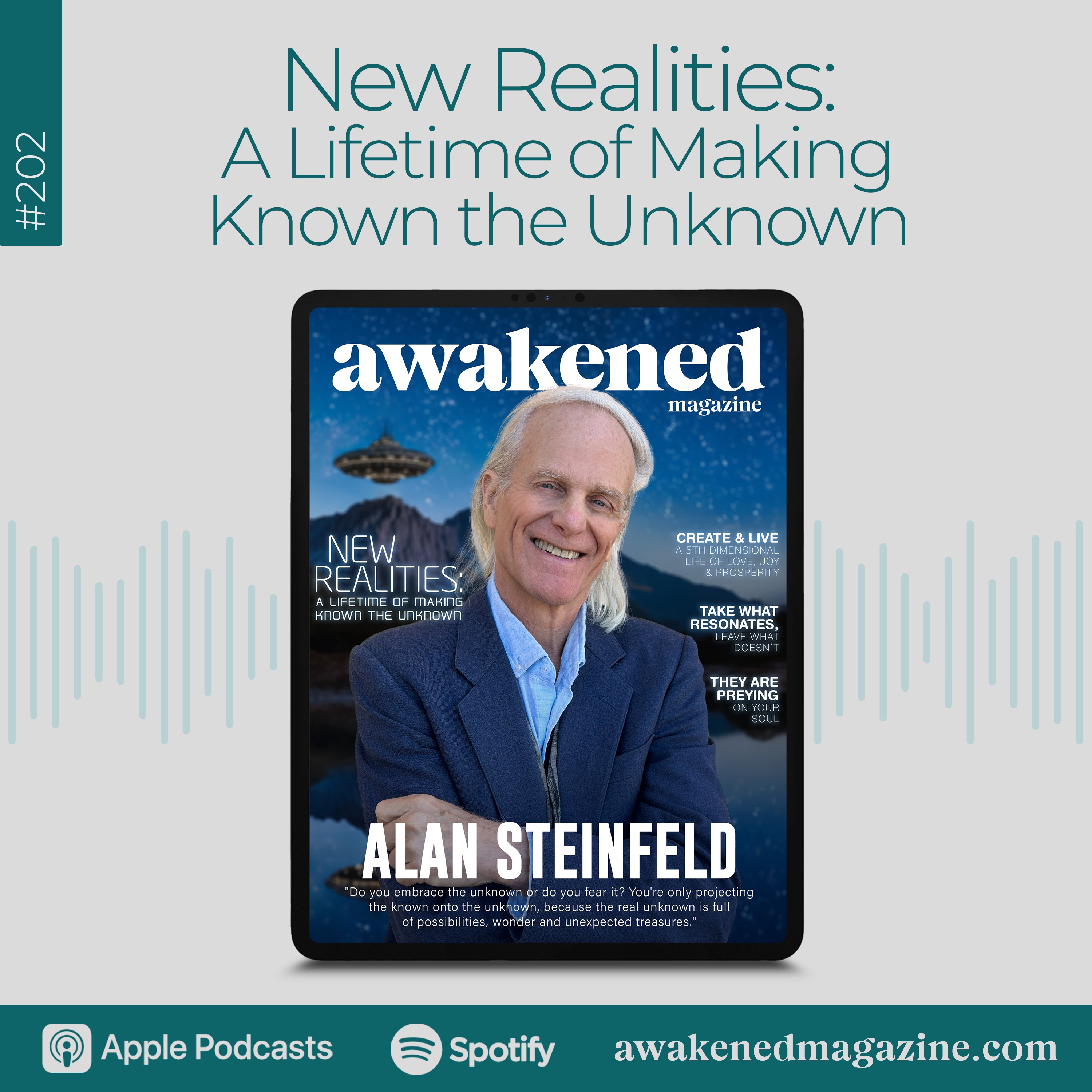 New Realities: A Lifetime of Making Known the Unknown – Alan Steinfeld episode artwork