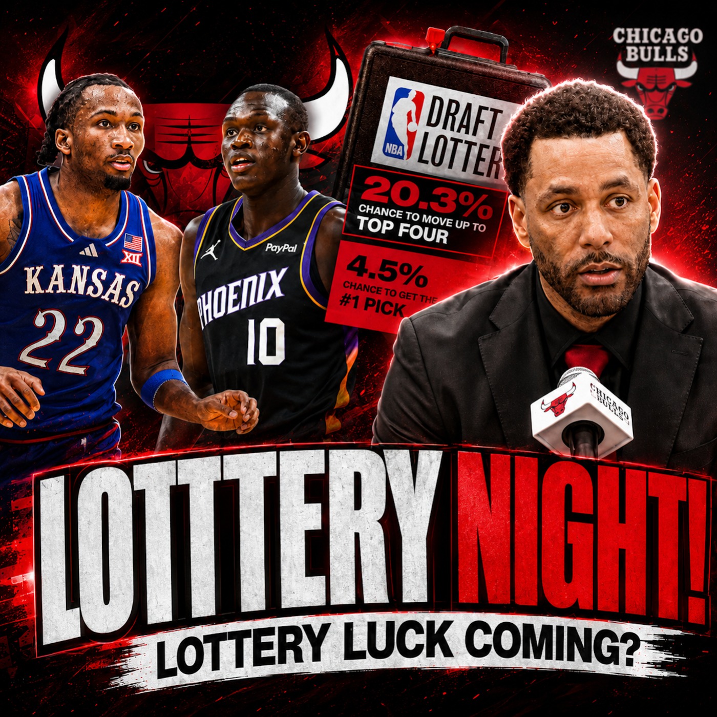 Can Bulls LAnd Top 4 Pick? | FACTS OR CAP: Bulls Trading No. 15 For Khaman Maluach?!