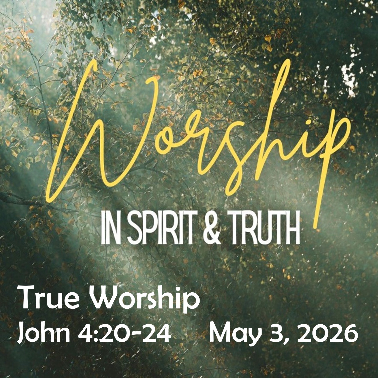 2026.05.03 True Worship episode artwork