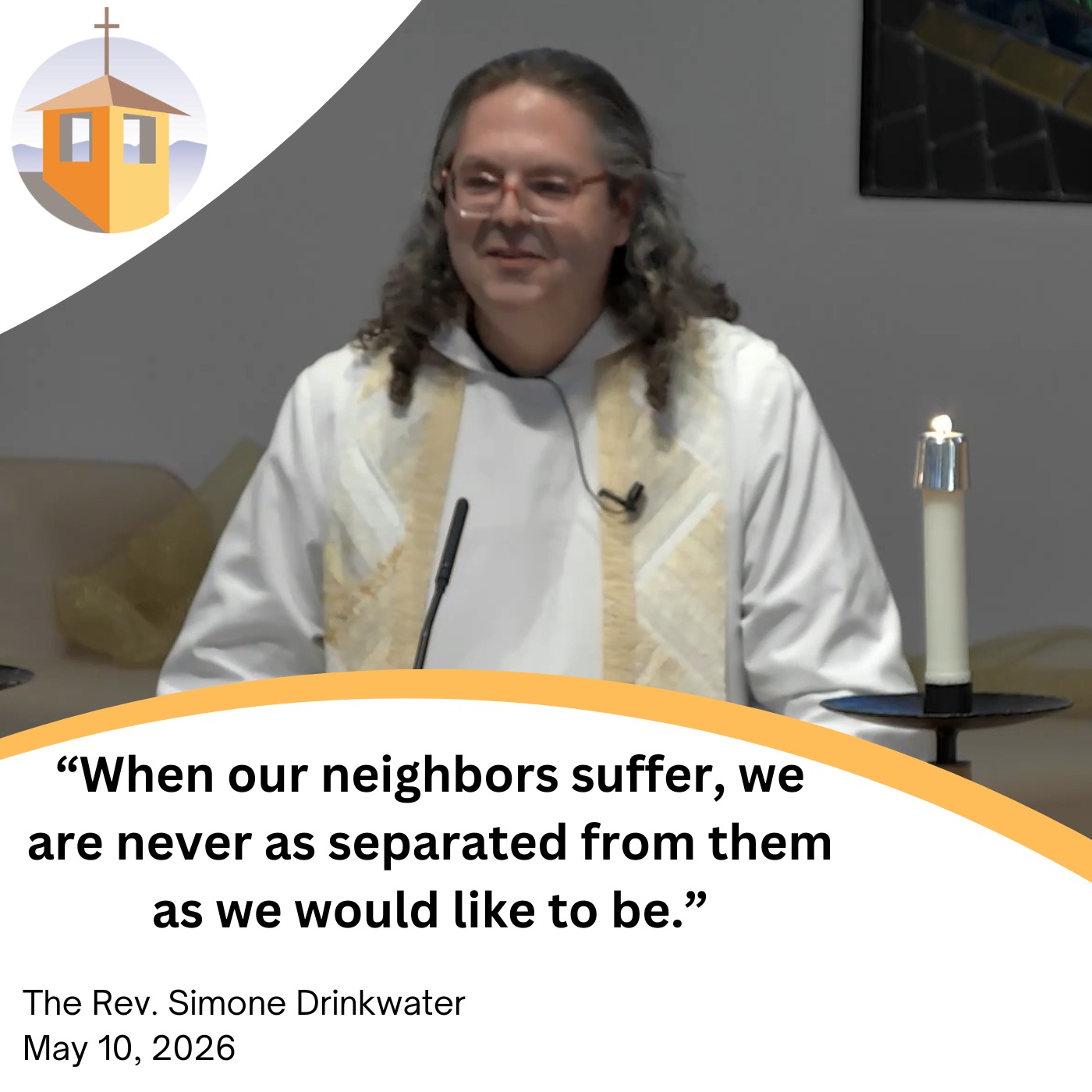 Christ Has No Body Now but Yours - The Rev. Simone Drinkwater episode artwork