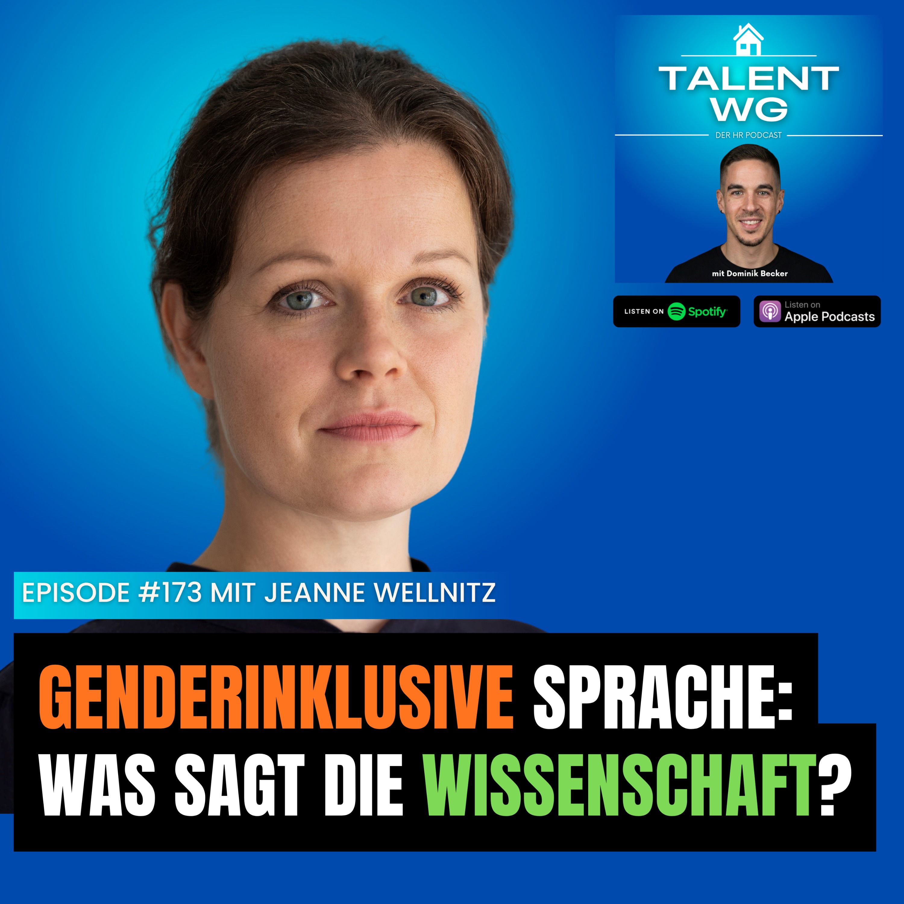 E173 - Genderinklusive Sprache: Was sagt die Wissenschaft? (mit Jeanne Wellnitz)