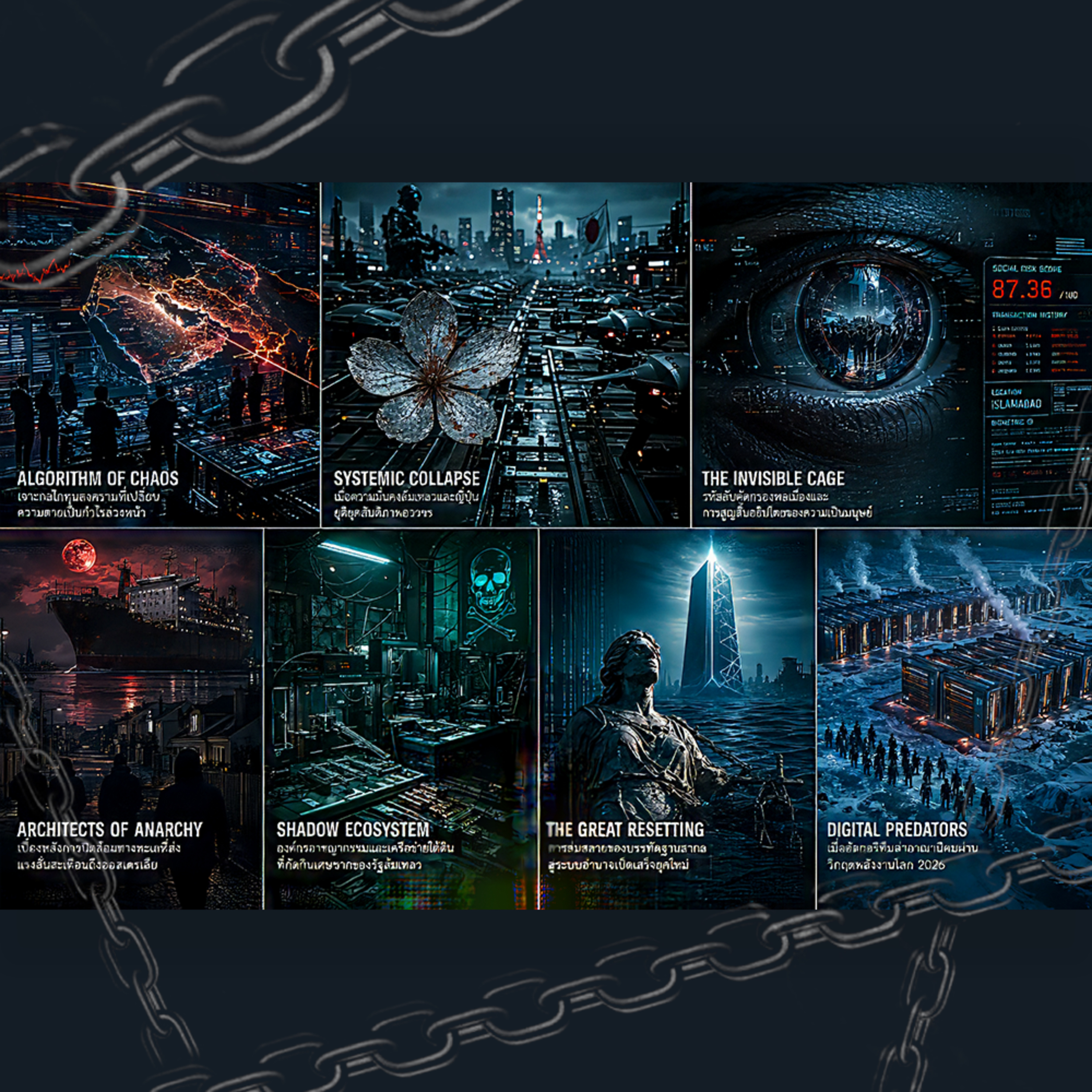 SHADOW ECOSYSTEM - องค์กรอาชญากรรมและเครือข่ายใต้ดินที่กัดกินเศษซากของรัฐล้มเหลว episode artwork