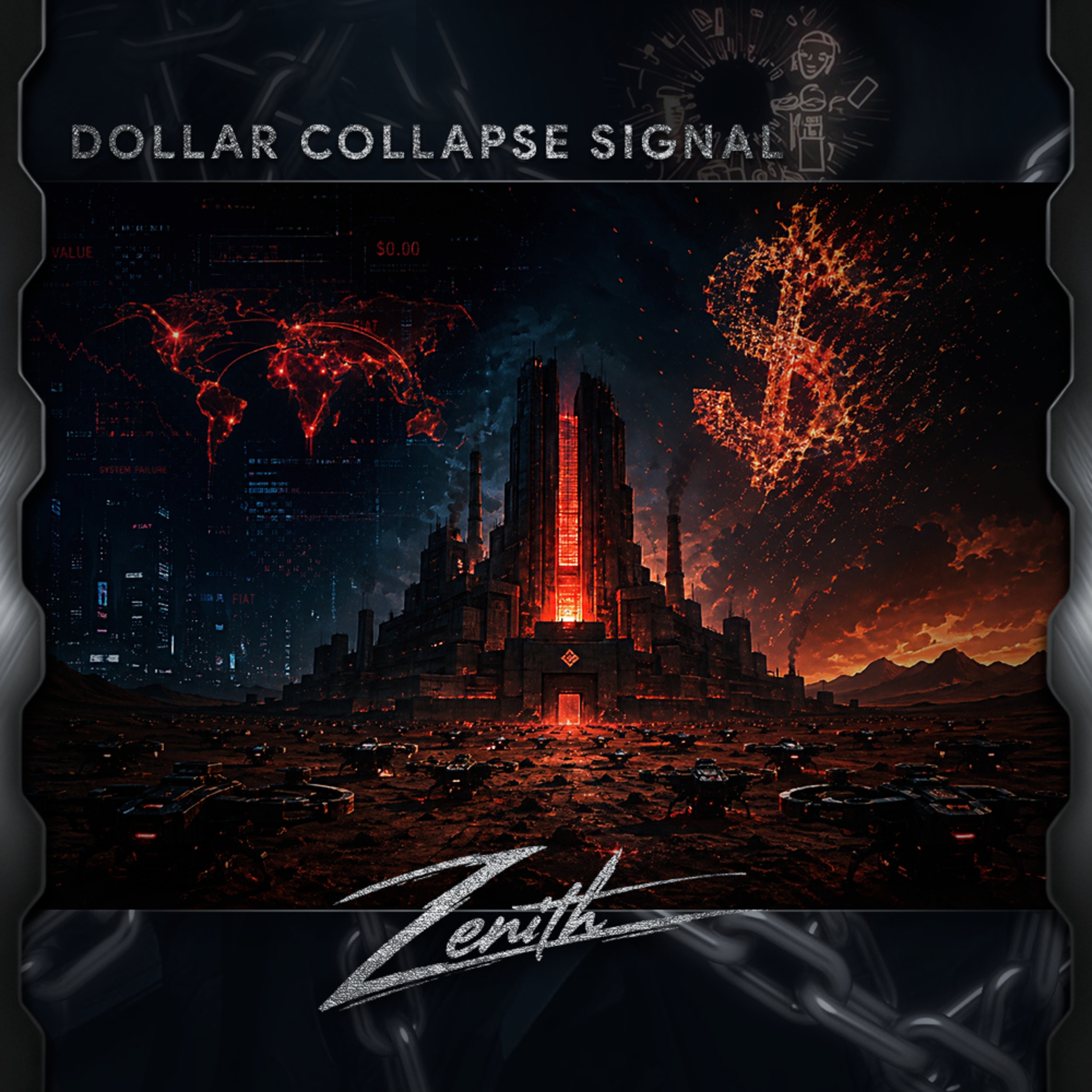 DOLLAR COLLAPSE SIGNAL - สิ้นสุดยุคเงินกระดาษเมื่อดอลลาร์กลายเป็นอาวุธที่ย้อนกลับมาทำลายตัวเอง