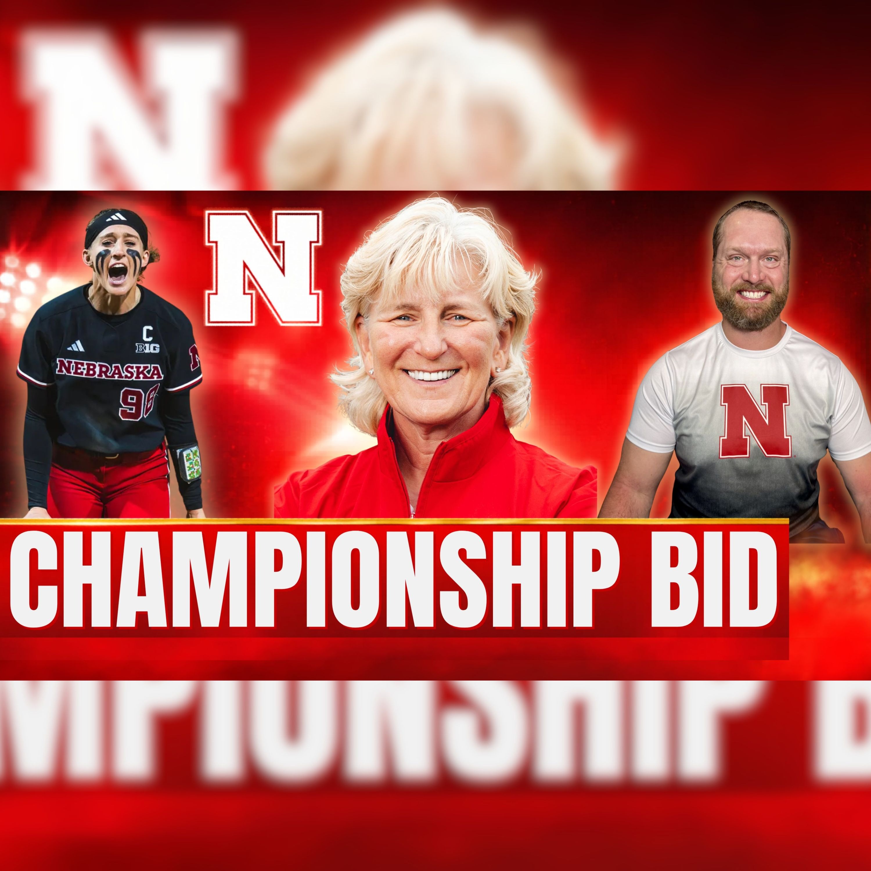 Husker Softball Coach, Rhonda Revelle's EPIC Interview! Nebraska's Championship Bid & Hidden Truths! episode artwork