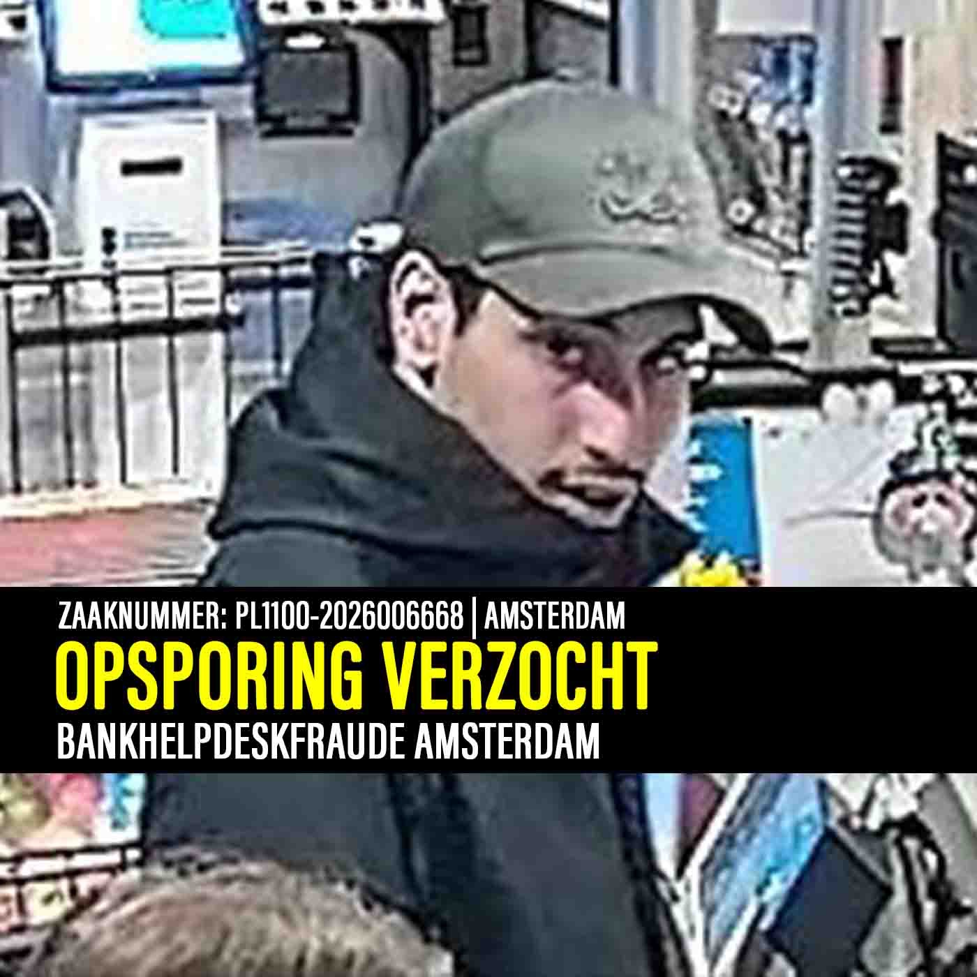 OPSPORING: VERDACHTE GEZOCHT NA BANKHELPDESKFRAUDE IN AMSTERDAM episode artwork