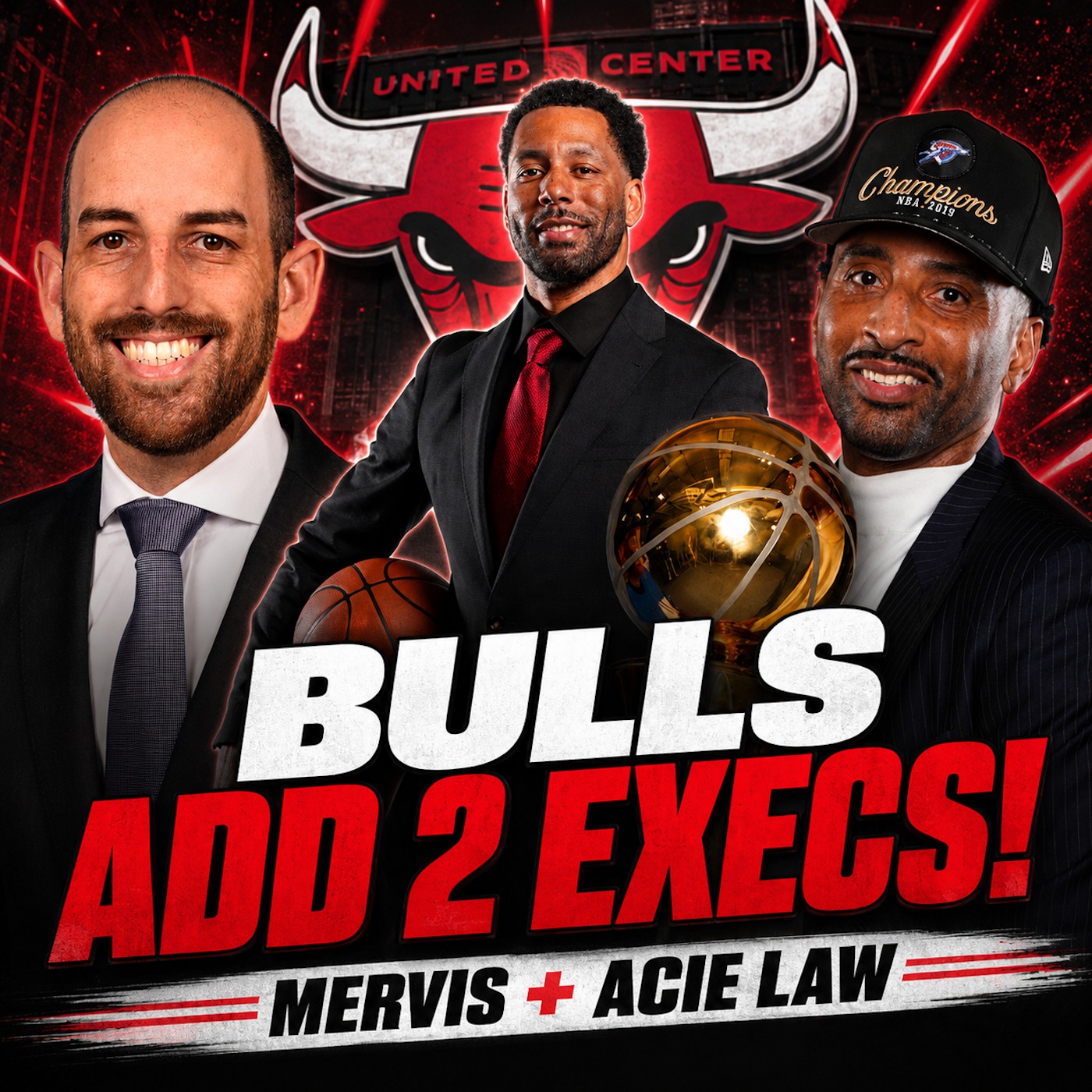 Bulls Front Office Shake-Up Gets BIGGER With Stephen Mervis & Acie Law Hires