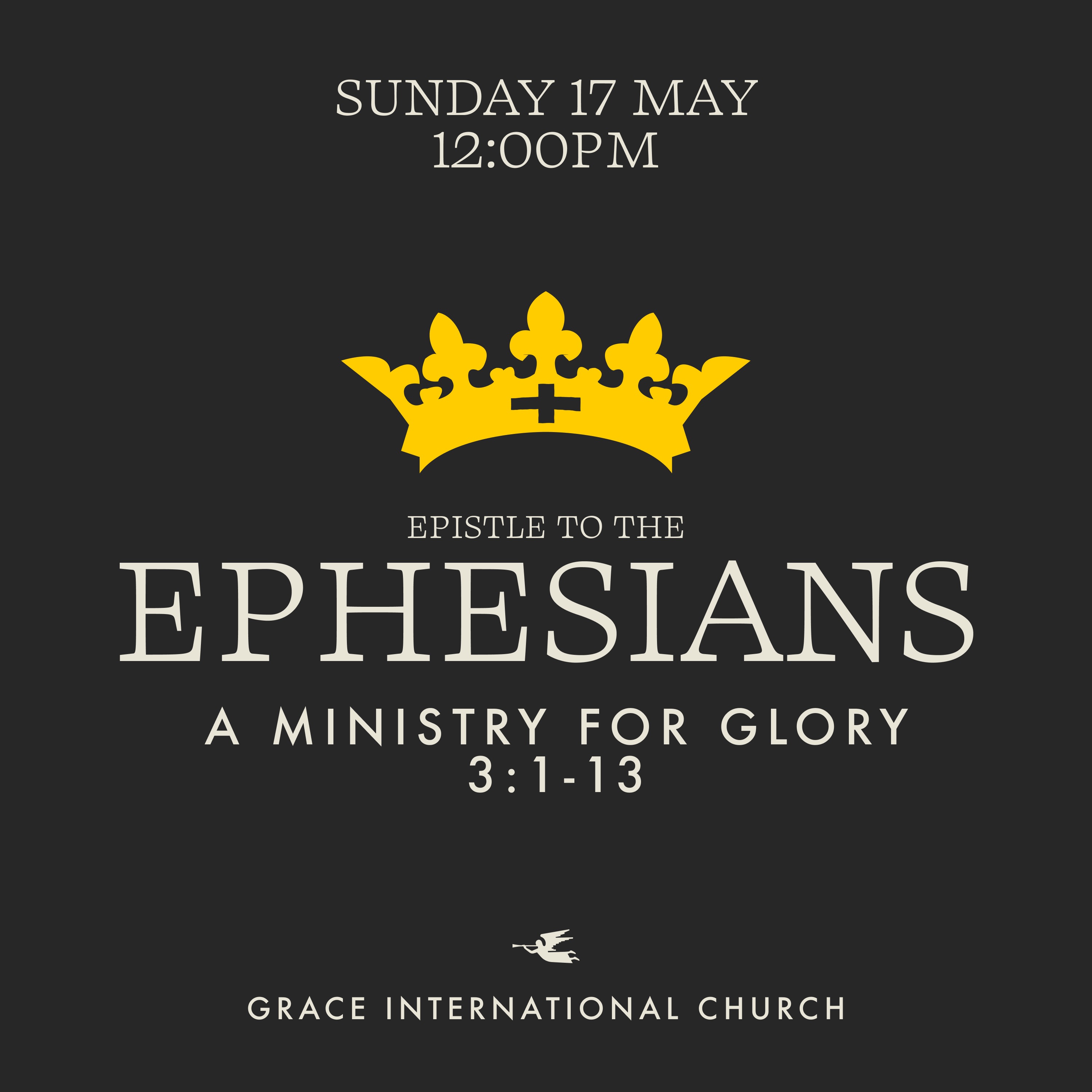 A Ministry For Glory