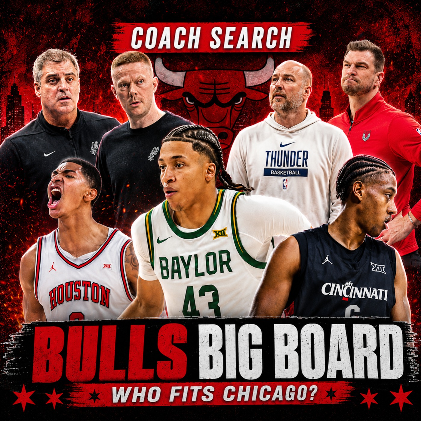 Who Will Be The Next Bulls Head Coach? Full Candidate Breakdown | Draft Combine Winners & Losers